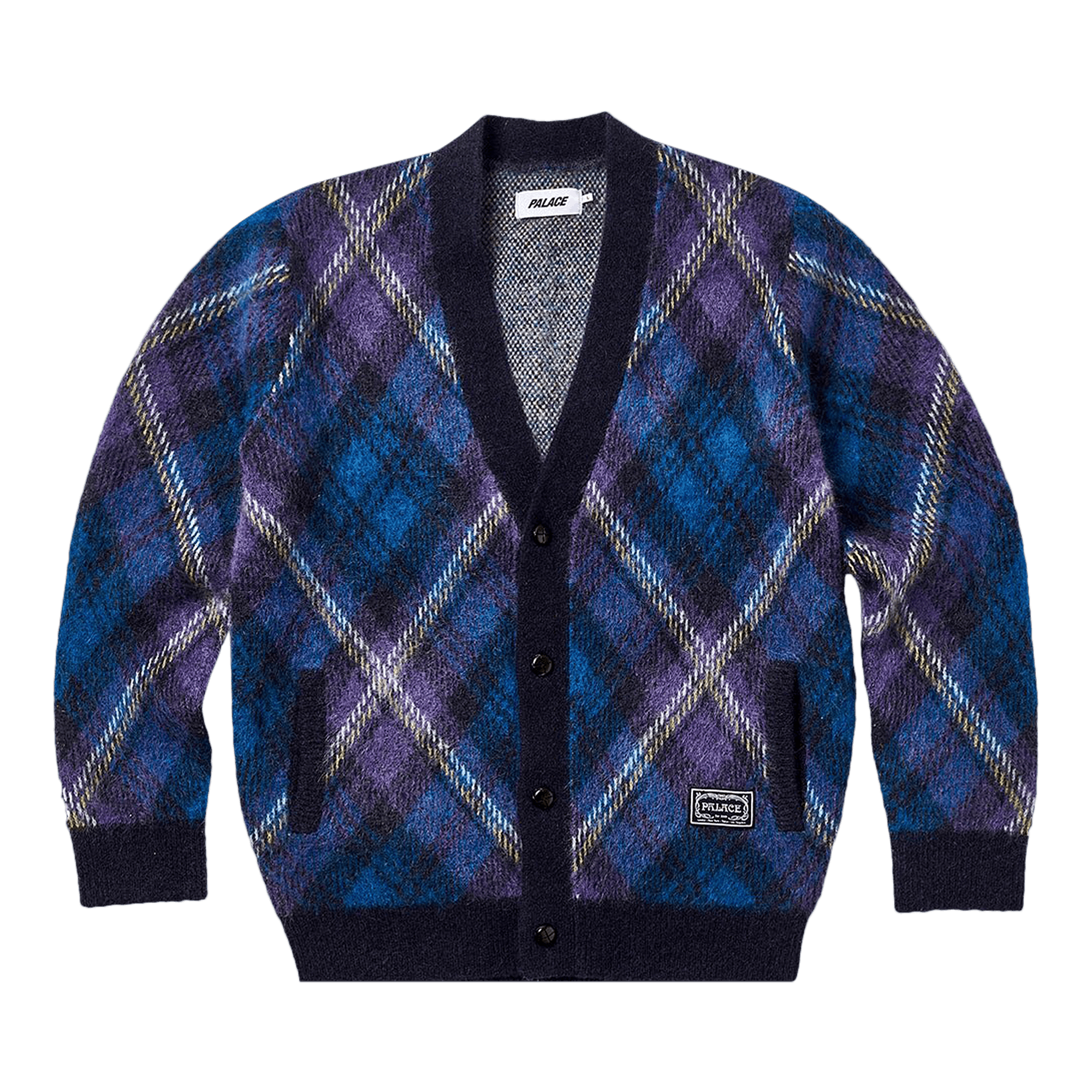 Palace Fluffy Cardigan 'Purple'