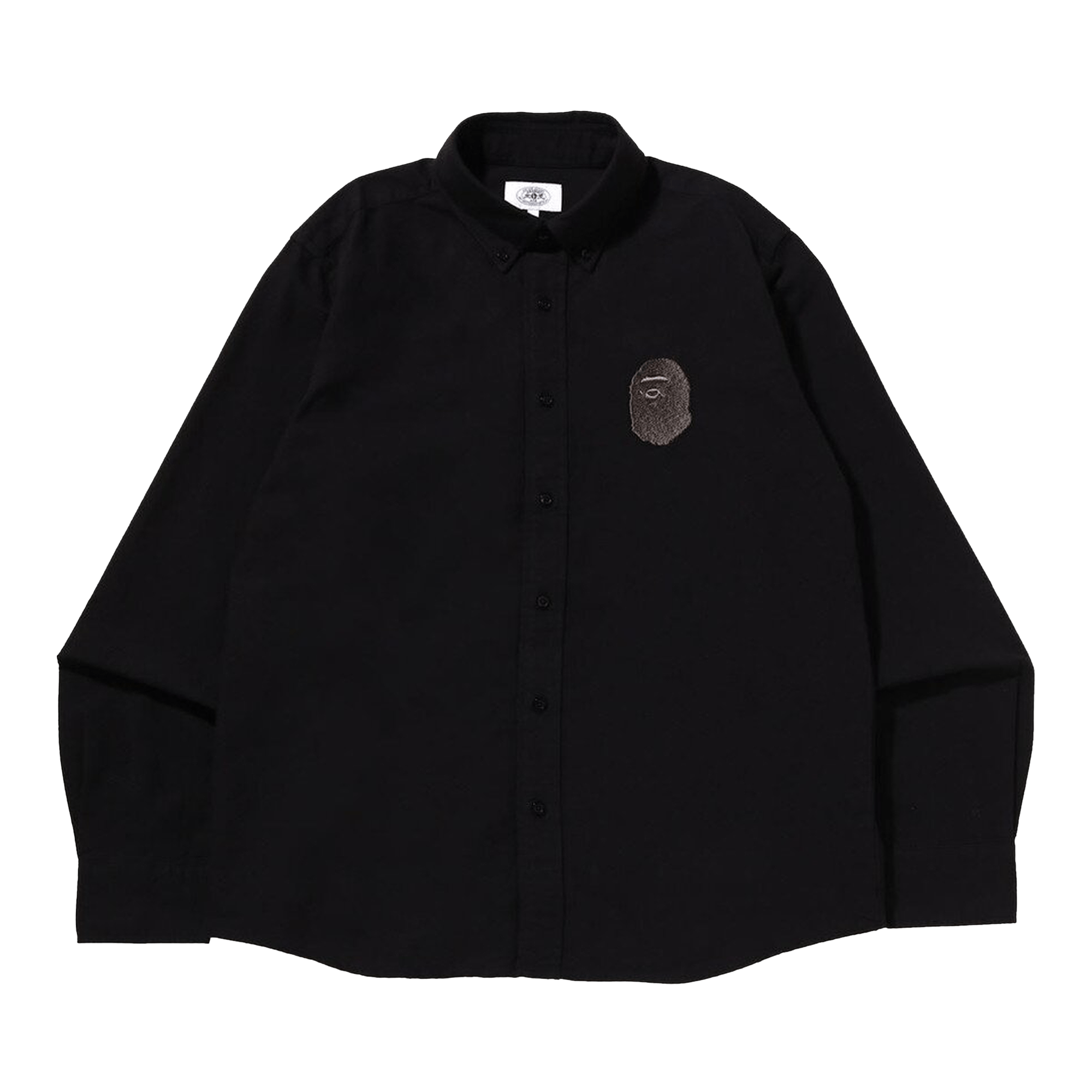 BAPE One Point Corduroy Relaxed Fit Shirt 'Black'