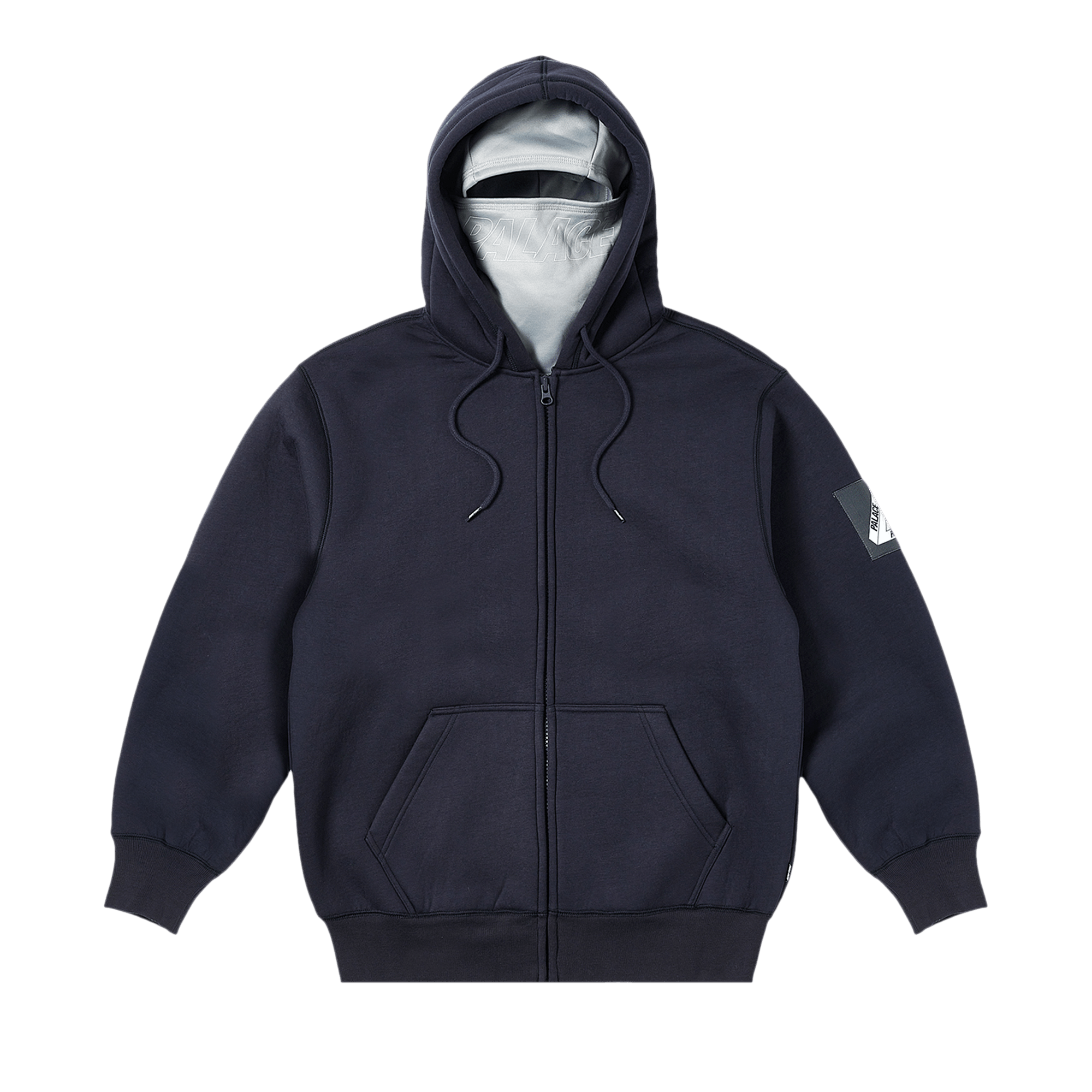 Palace Facemask Shearling Thermal Hood 'Navy'