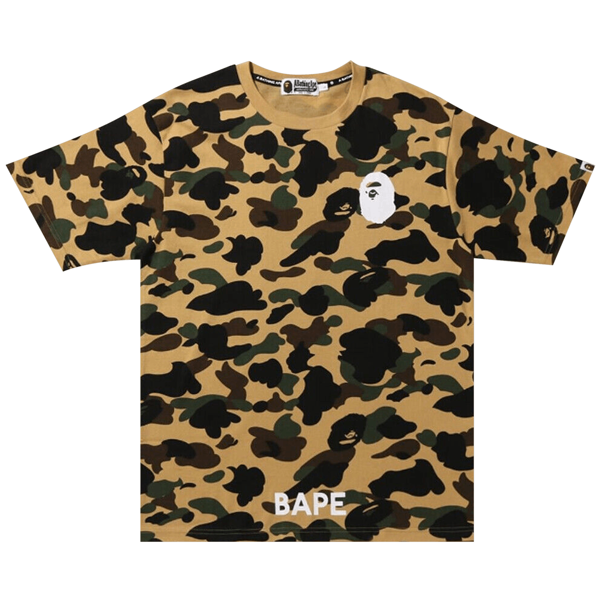 BAPE 1st Camo By A Bathing Ape Tee 'Yellow'