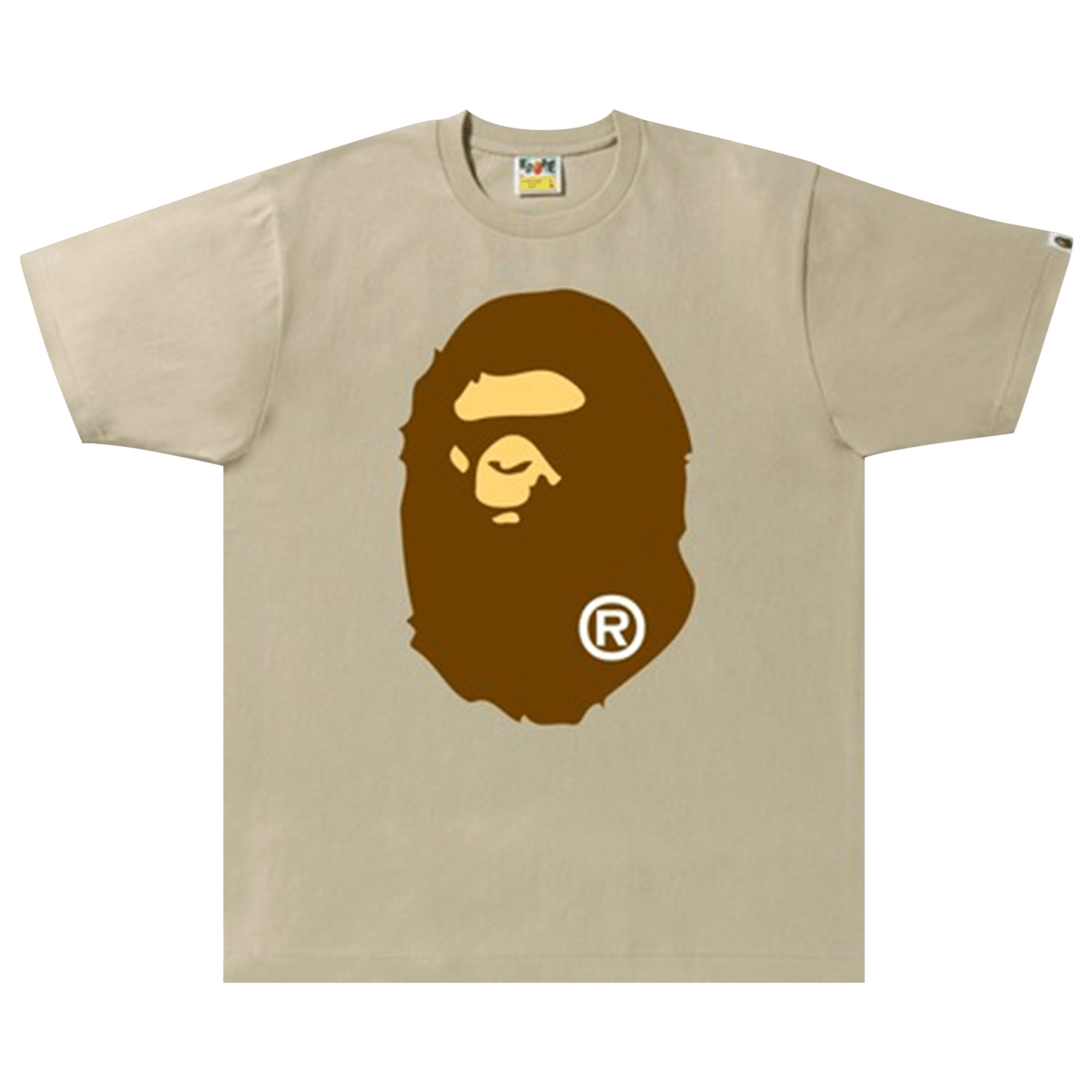 BAPE Big Ape Head Tee 'Beige'