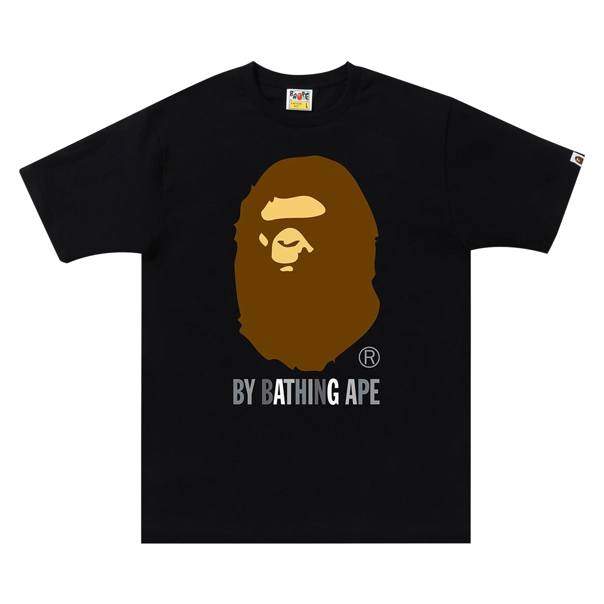 BAPE Colors By A Bathing Ape Tee 'Black/Black'
