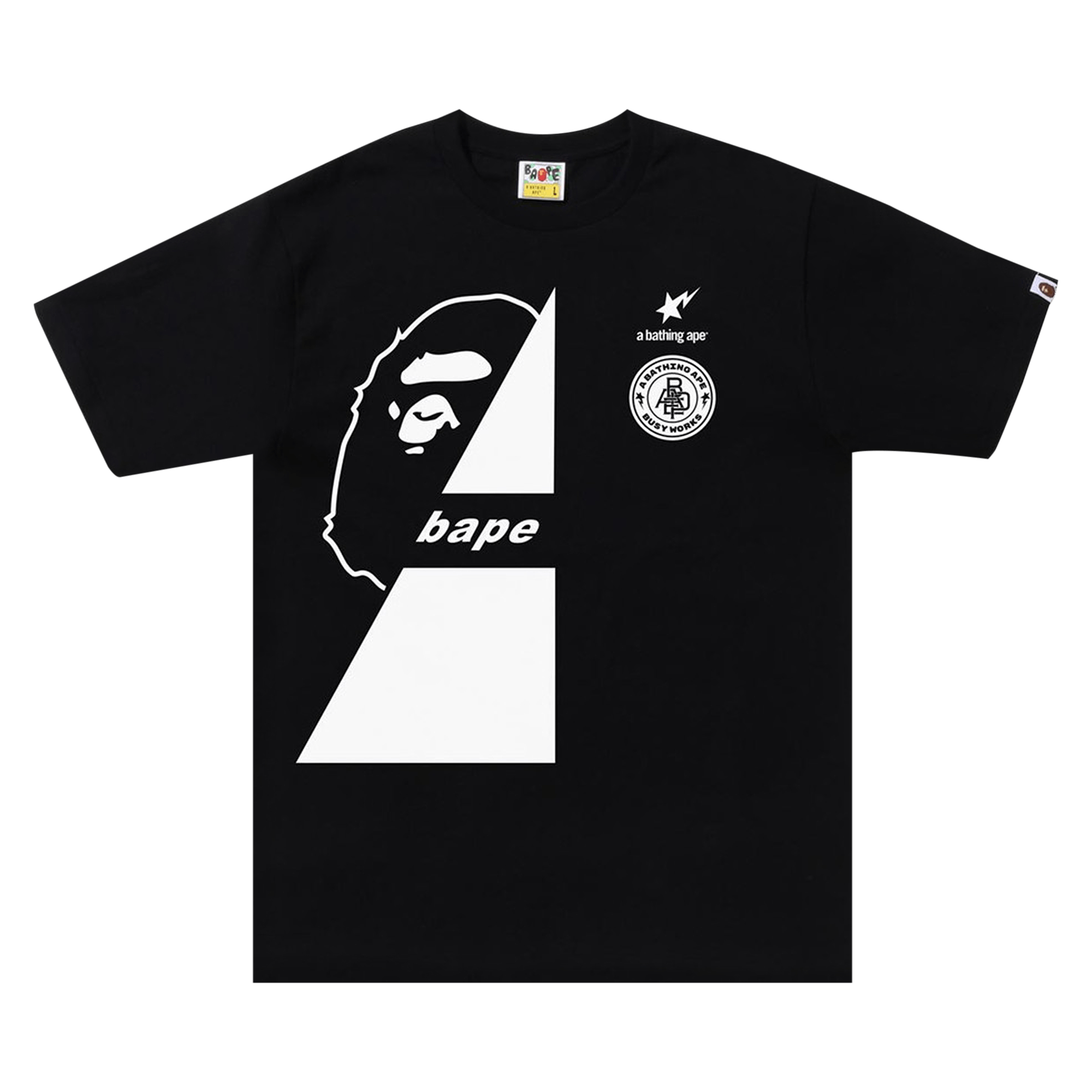 BAPE Soccer #3 Tee 'Black'