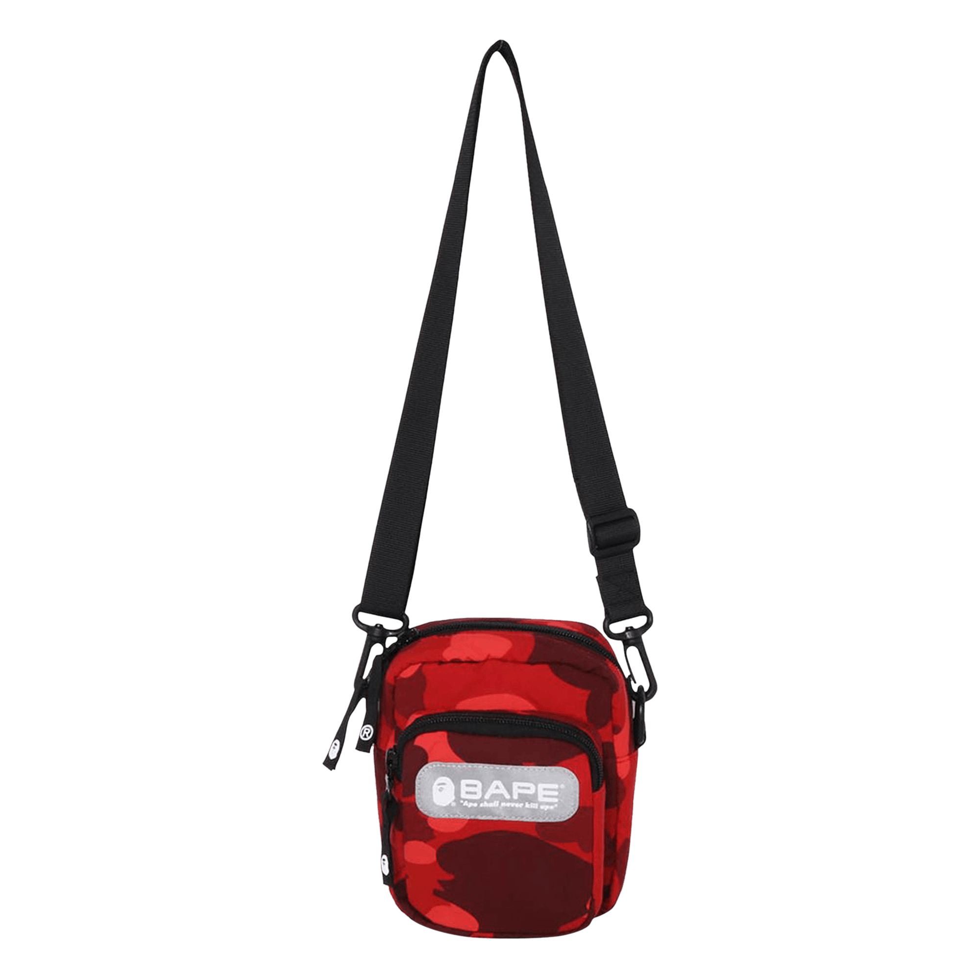 BAPE Color Camo By A Bathing Ape Mini Shoulder Bag 'Red'
