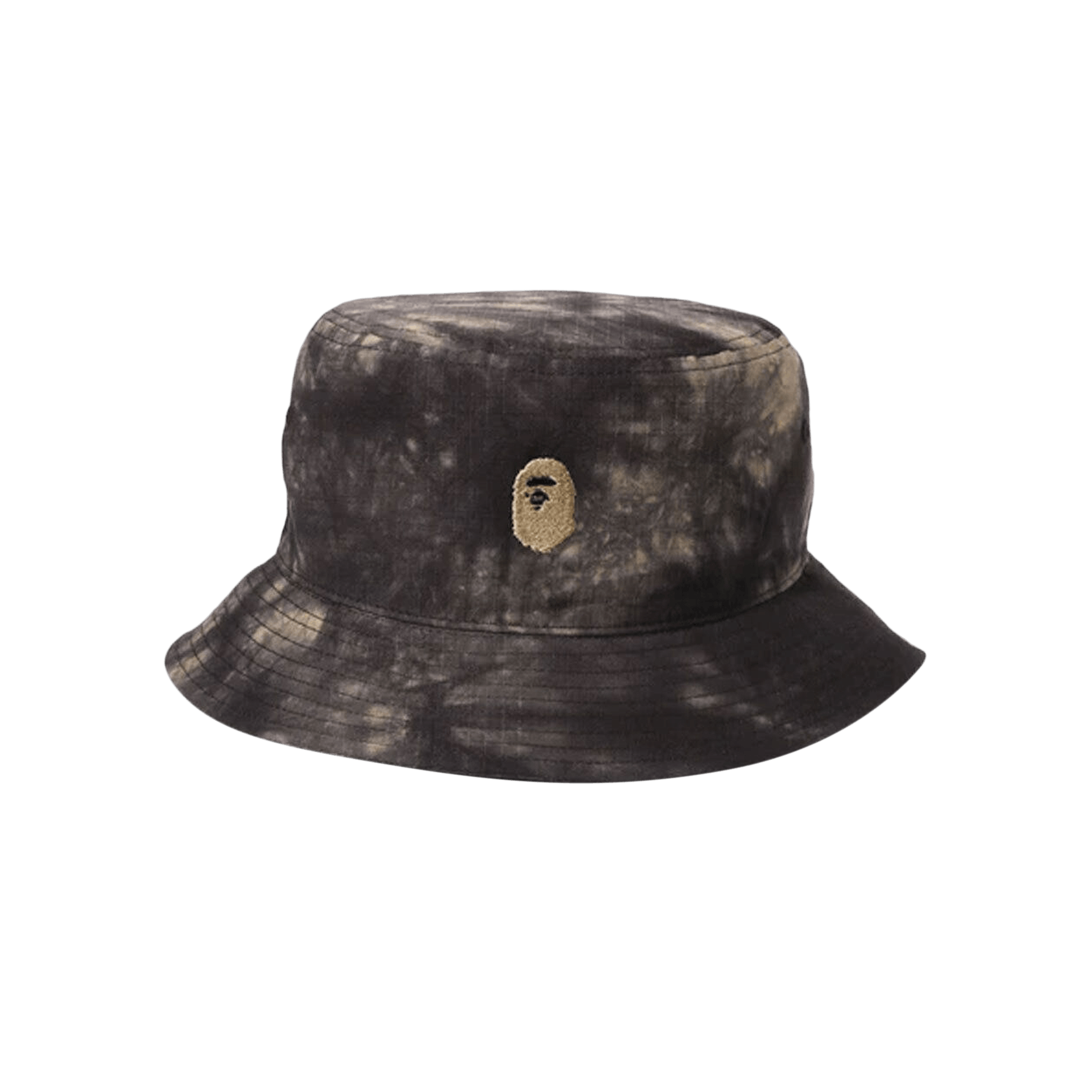BAPE Tie Dye One Point Bucket Hat 'Black'
