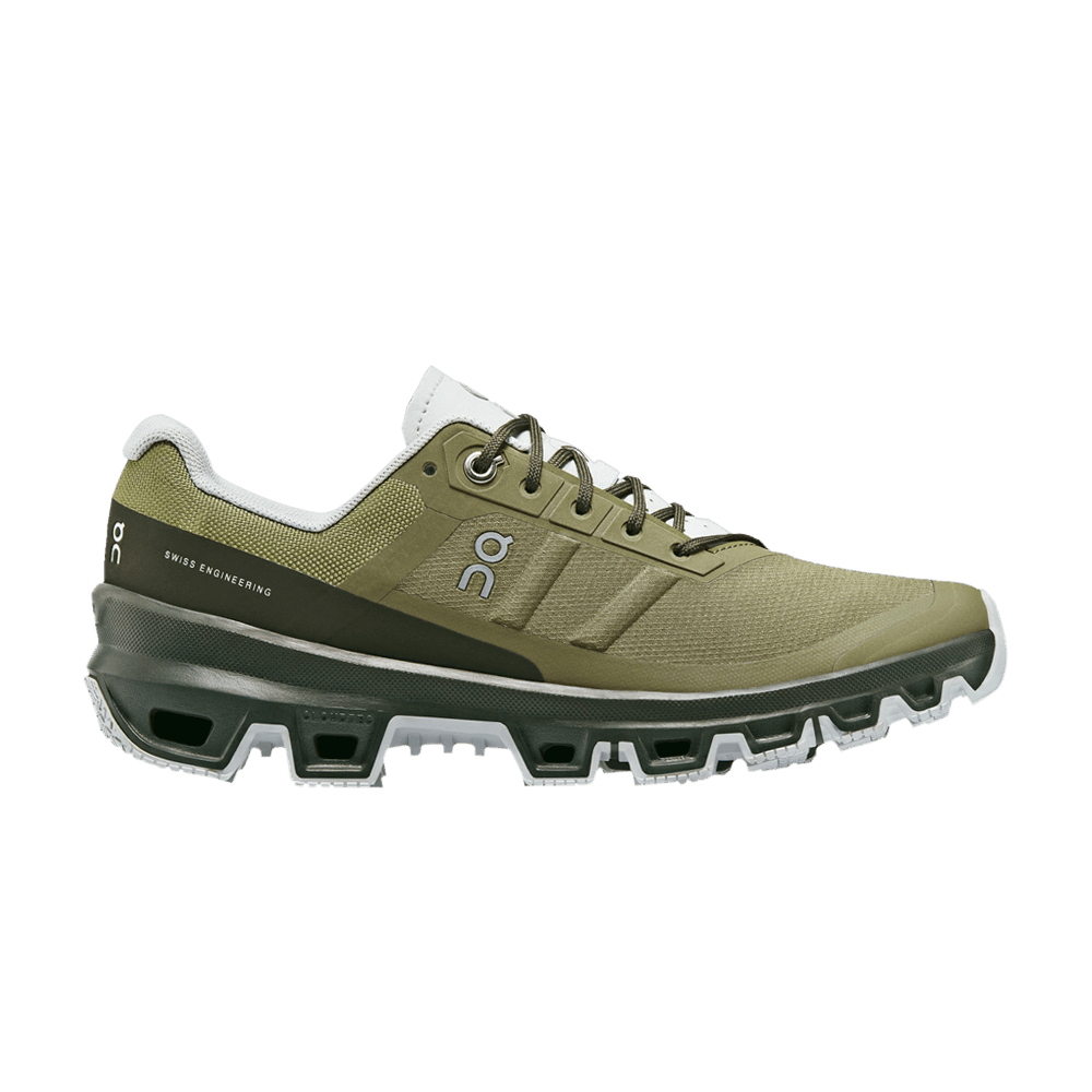 Pre-owned On Cloudventure 'olive Fir' In Green