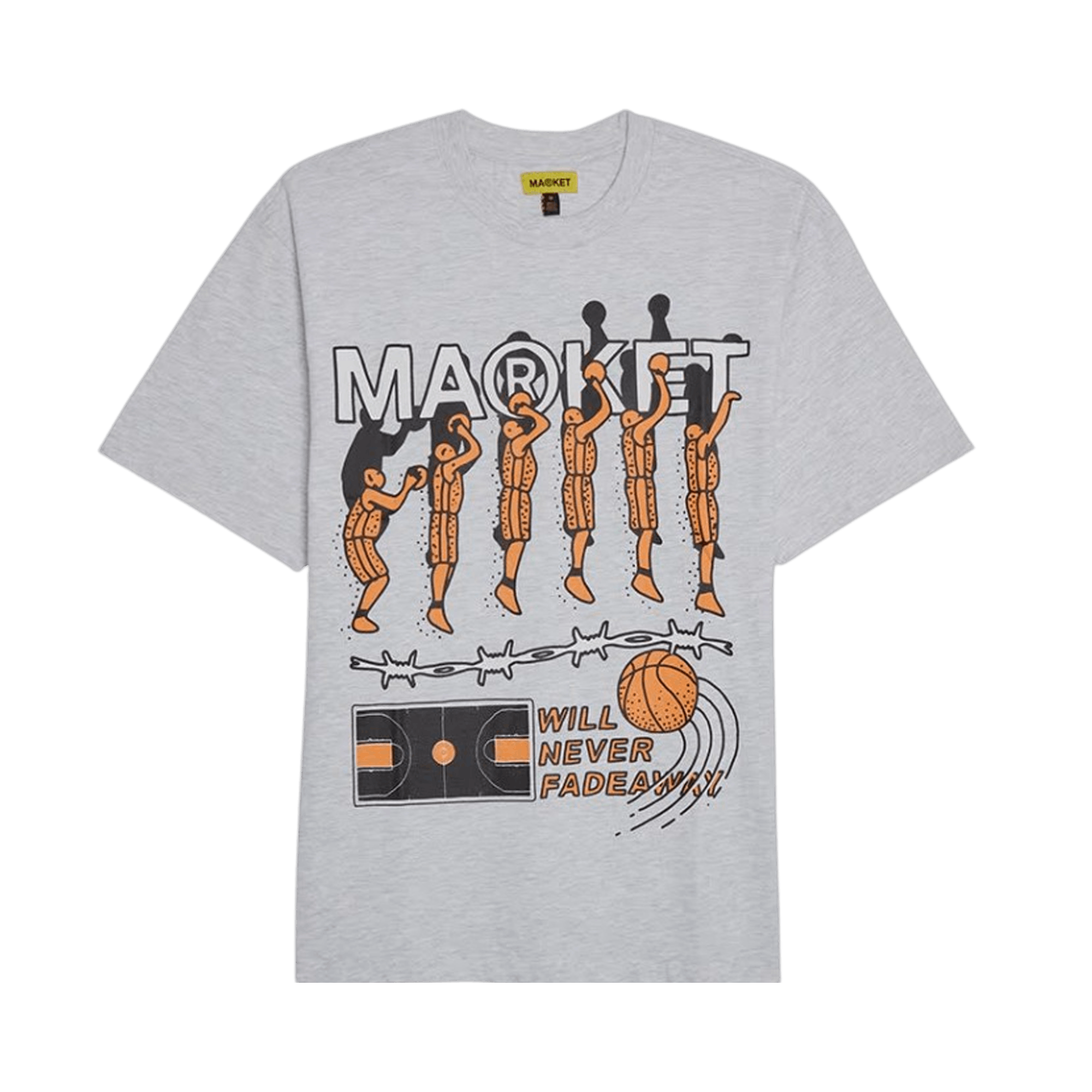 Market Jump Shot Tee 'Ash'