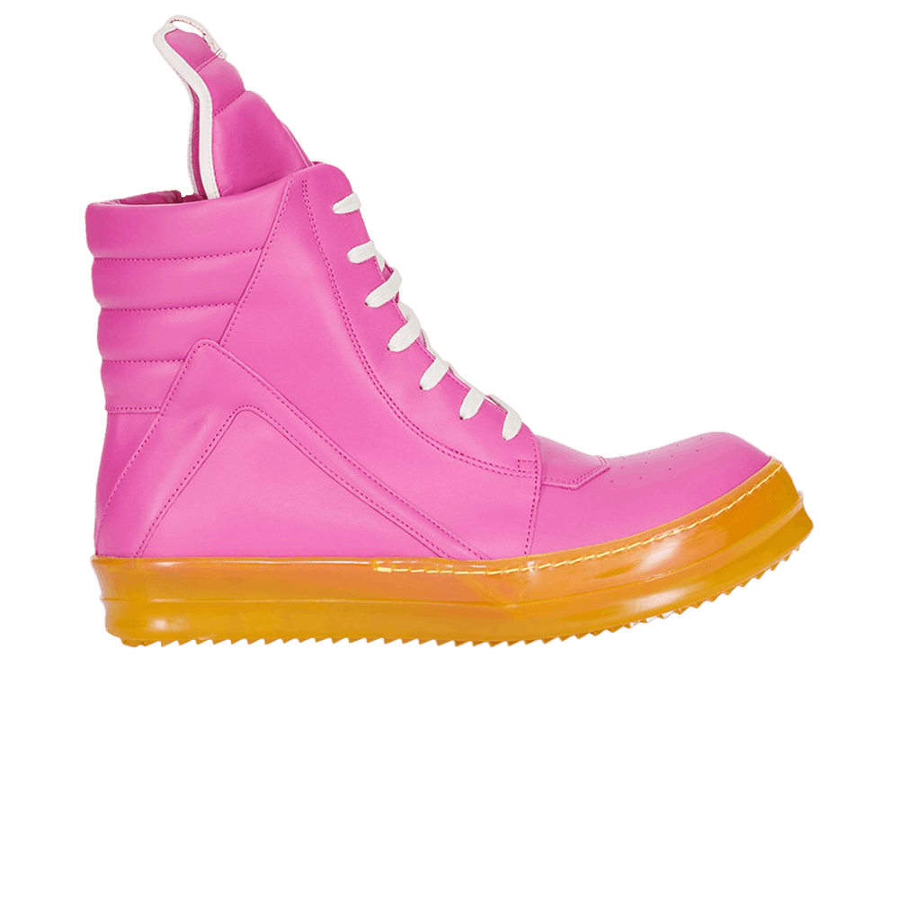 Rick Owens EDFU Geobasket 'Hot Pink Lemon Clear'