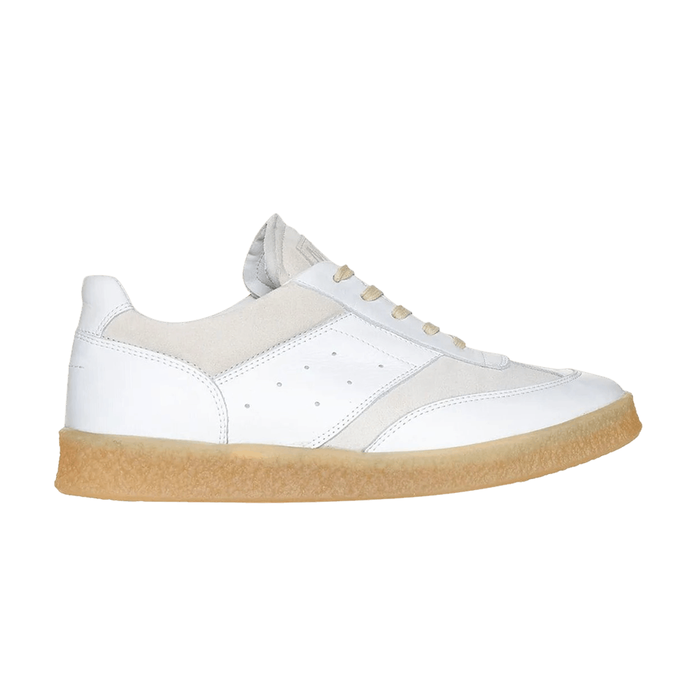 Buy MM6 Maison Margiela Panelled Lace-Up Sneaker 'White Birch 