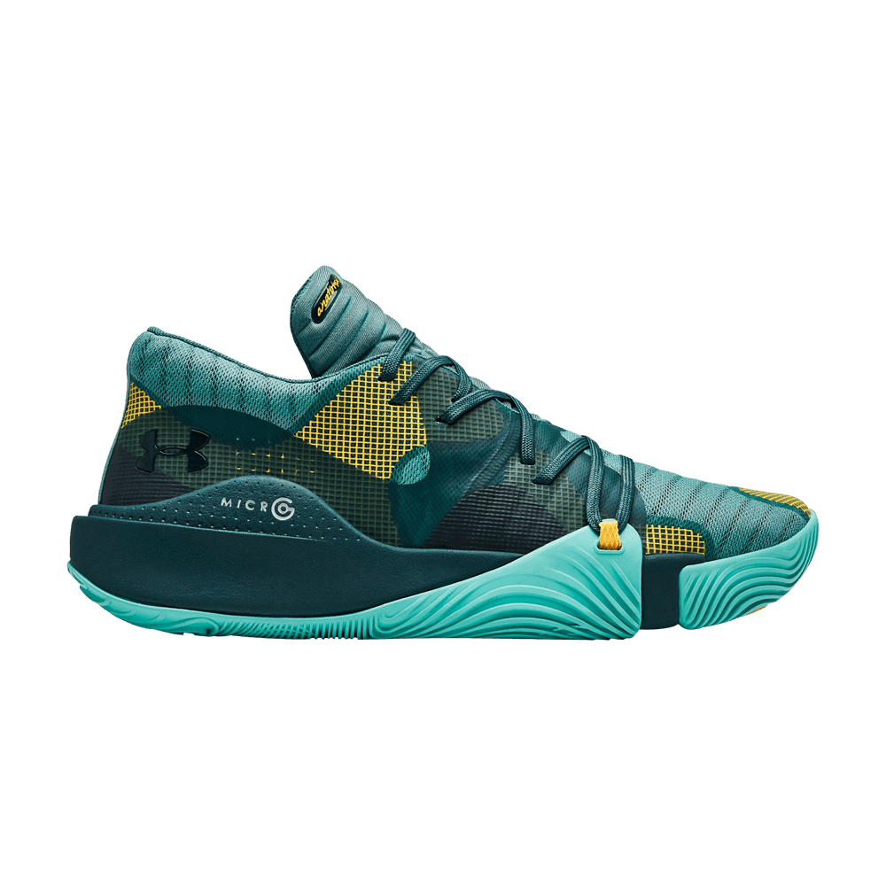 UNDER ARMOUR UNDER ARMOUR ANATOMIX SPAWN LOW 'AQUA YELLOW'