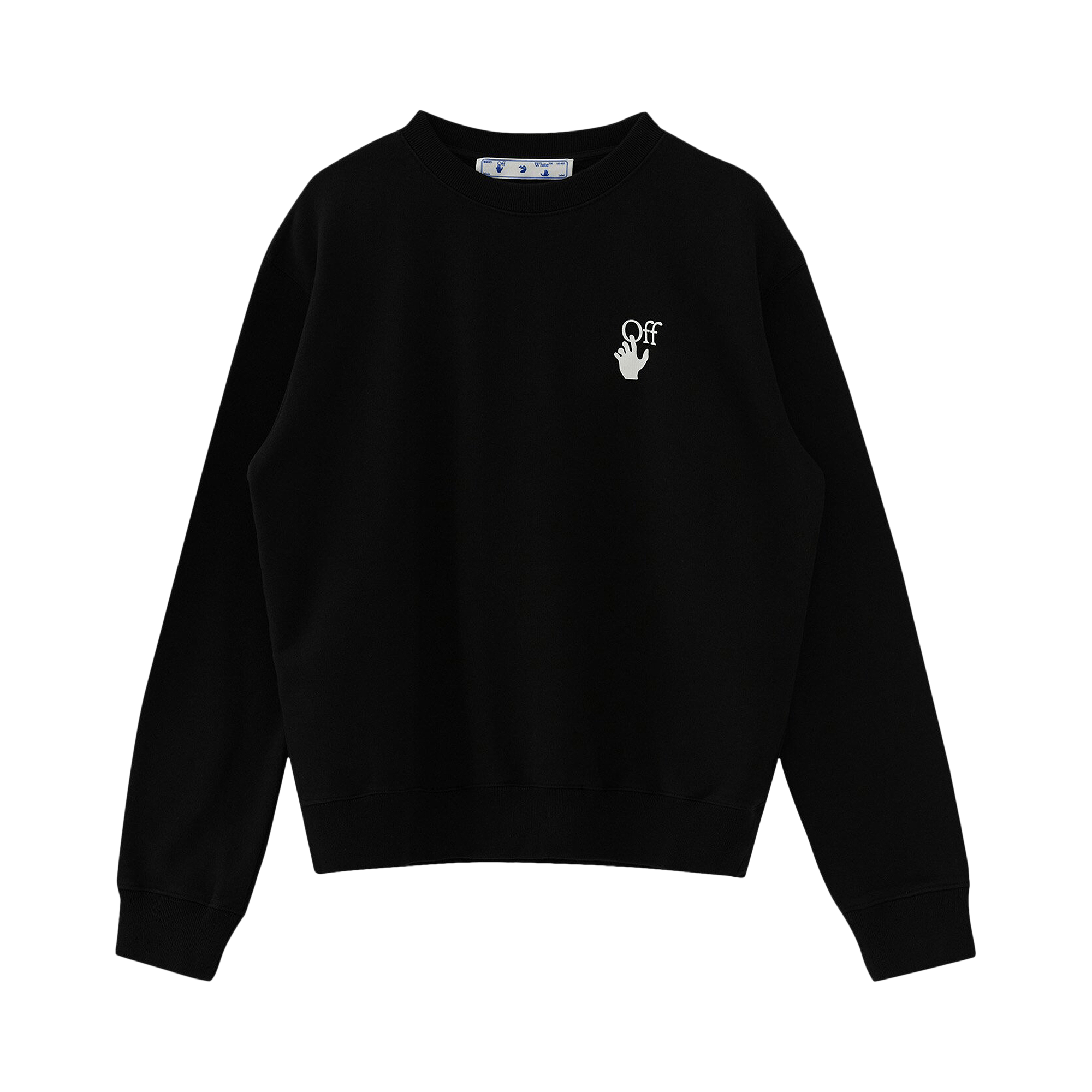 Off-White Degrade Arrow Slim Crewneck 'Black/Multicolor'