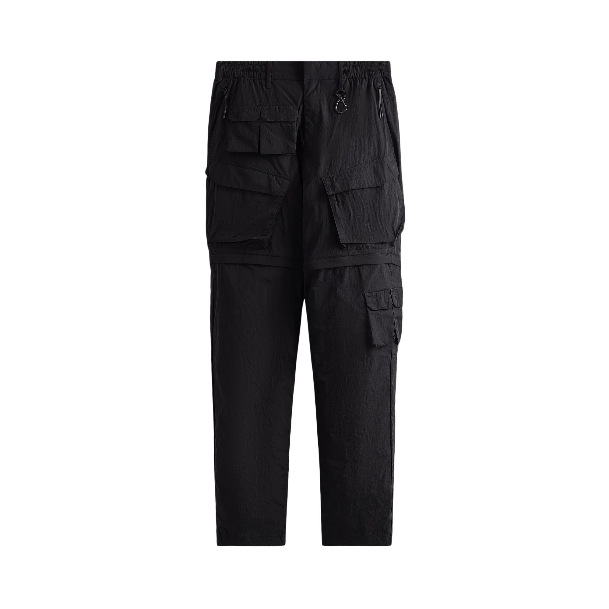 Kith Wrinkle Nylon Convertible Pant Ii 'Black'