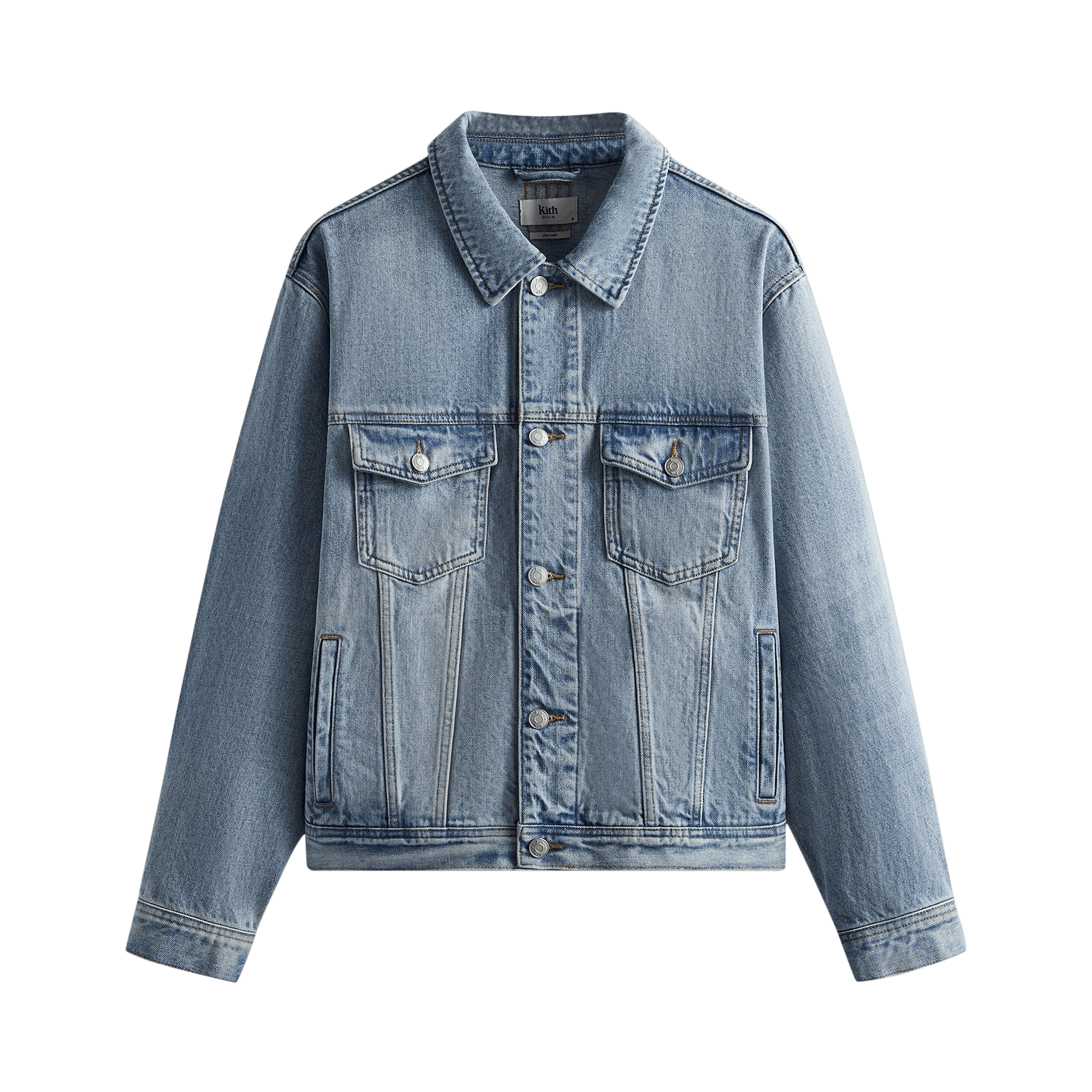 Kith Centre Denim Jacket 'Light Indigo'