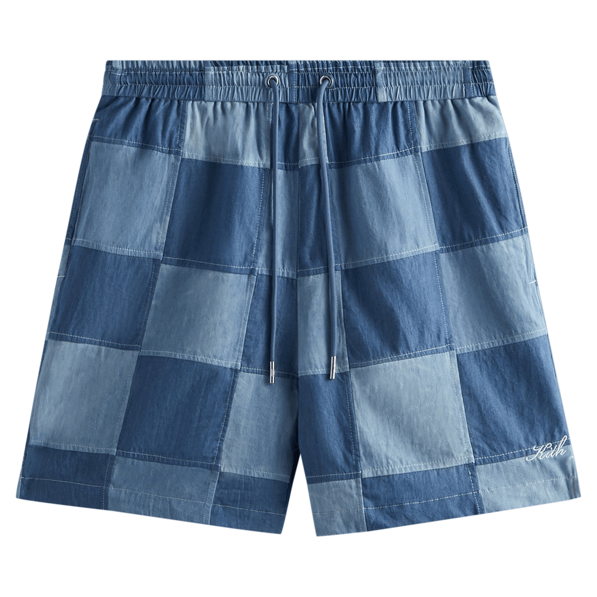 Kith Patchwork Indigo Active Short 'Indigo'