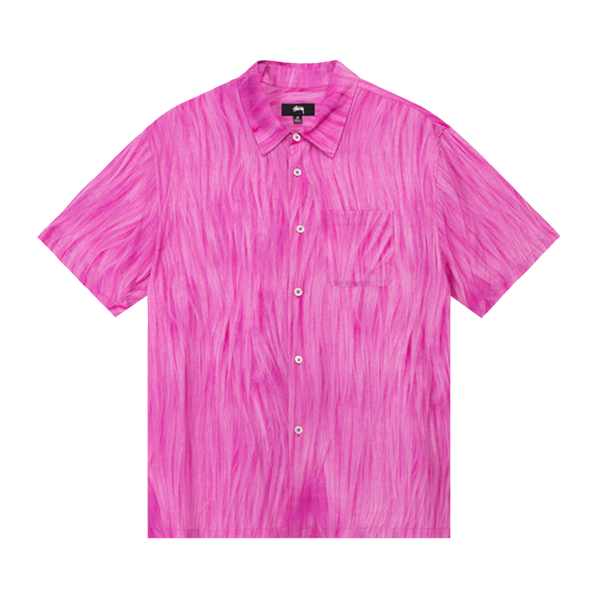 Stussy Fur Print Shirt 'Pink'