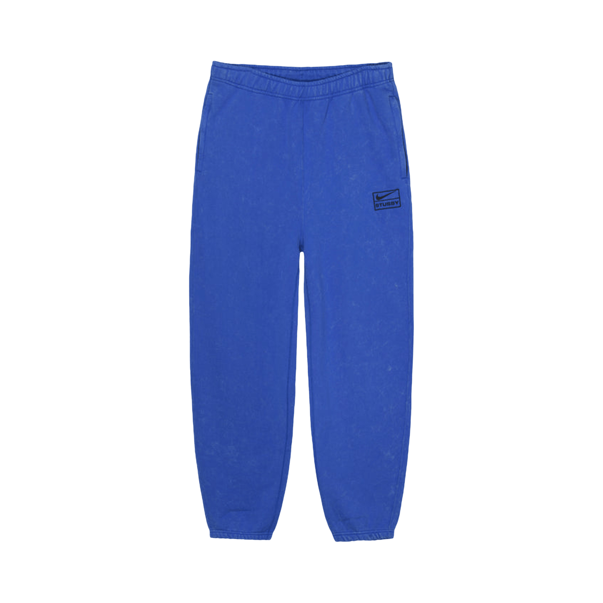 Stussy x Nike Acid Wash Fleece Pant 'Blue'