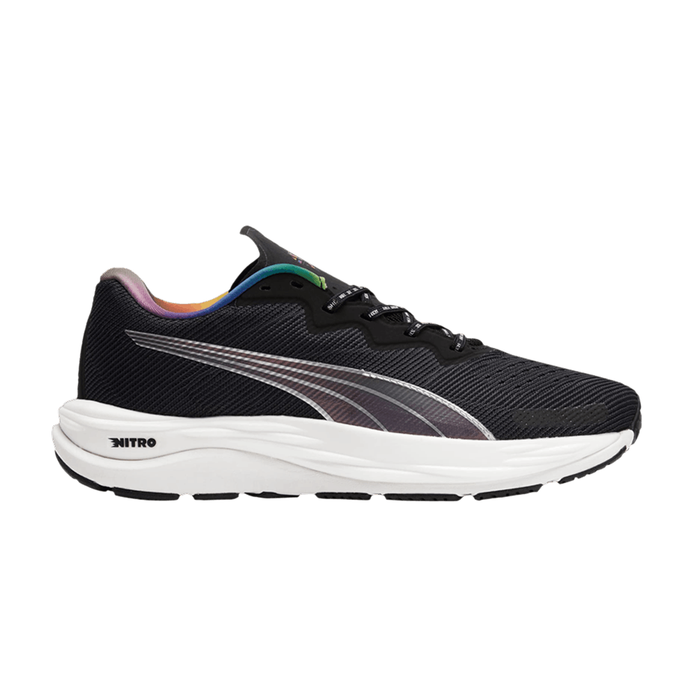 Pre-owned Puma Wmns Velocity Nitro 2 'out' In Black