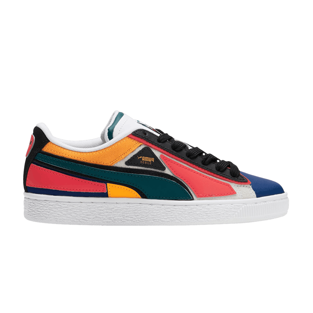 Pre-owned Puma Suede Big Kid 'layers' In Multi-color