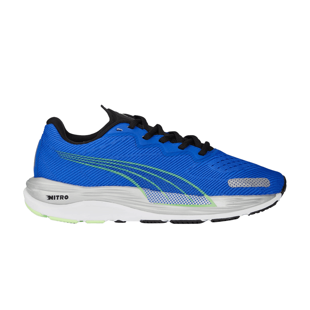 Pre-owned Puma Velocity Nitro 2 Big Kid 'royal Sapphire' In Blue