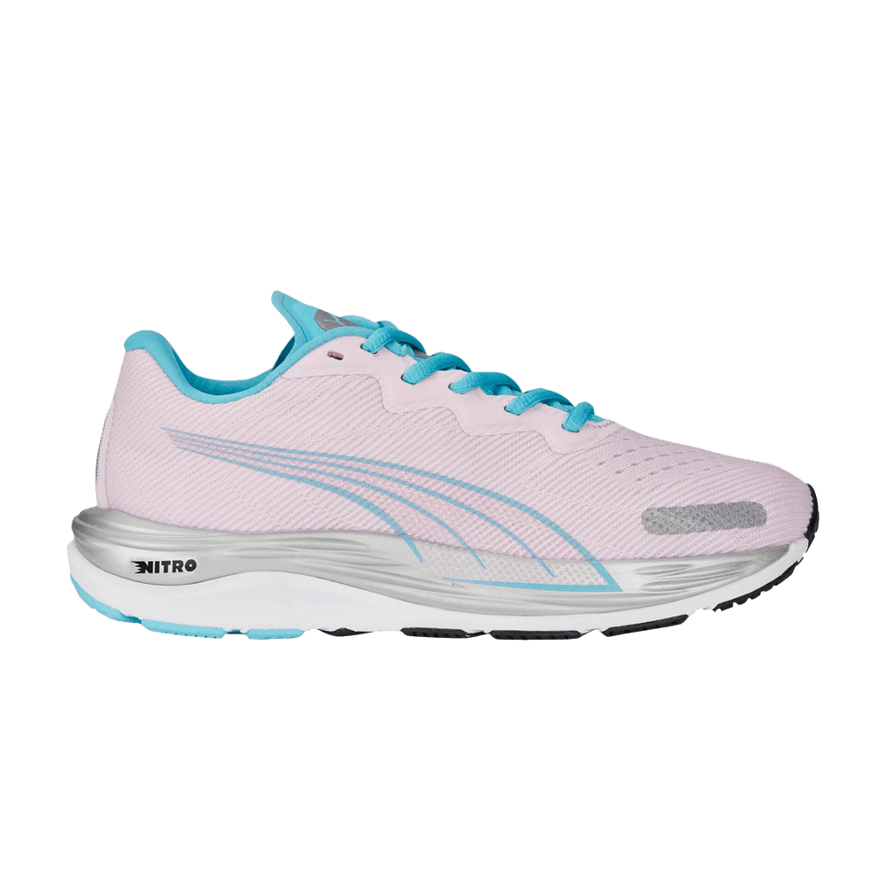 Pre-owned Puma Velocity Nitro 2 Big Kid 'pearl Pink'
