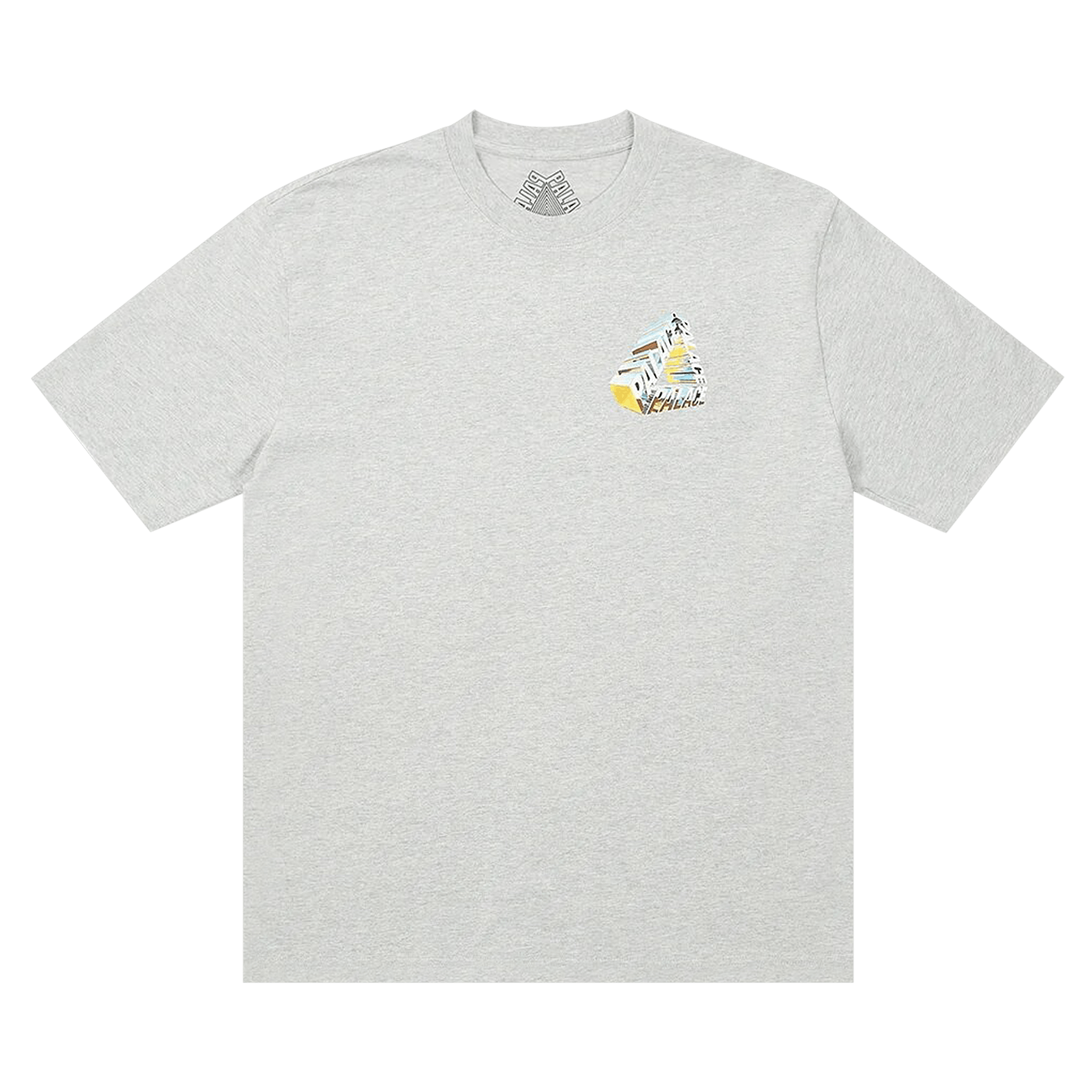 Palace Tri-Chrome T-Shirt 'Grey Marl'