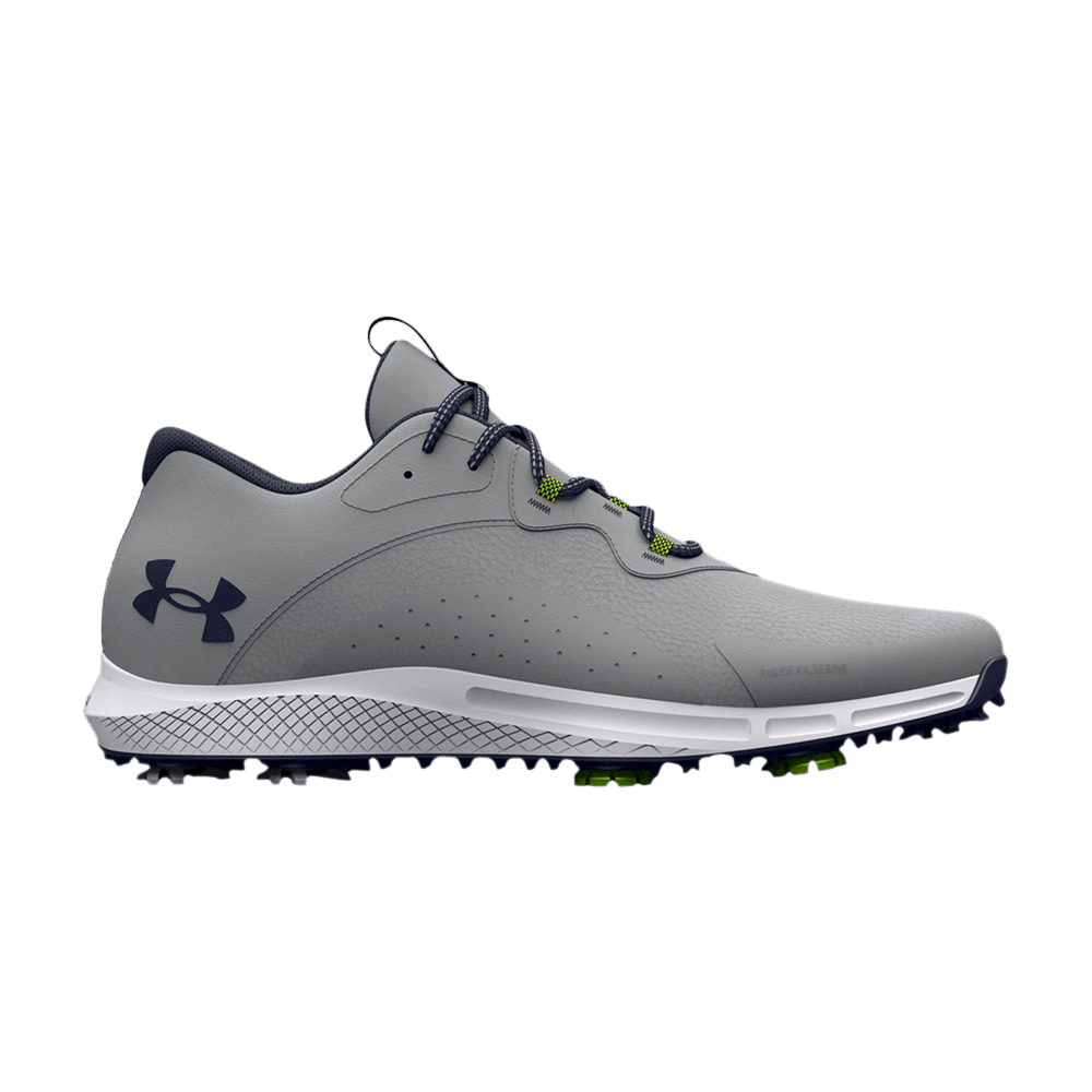Pre-owned Under Armour Charged Draw 2 Golf Wide 'grey Midnight Navy'