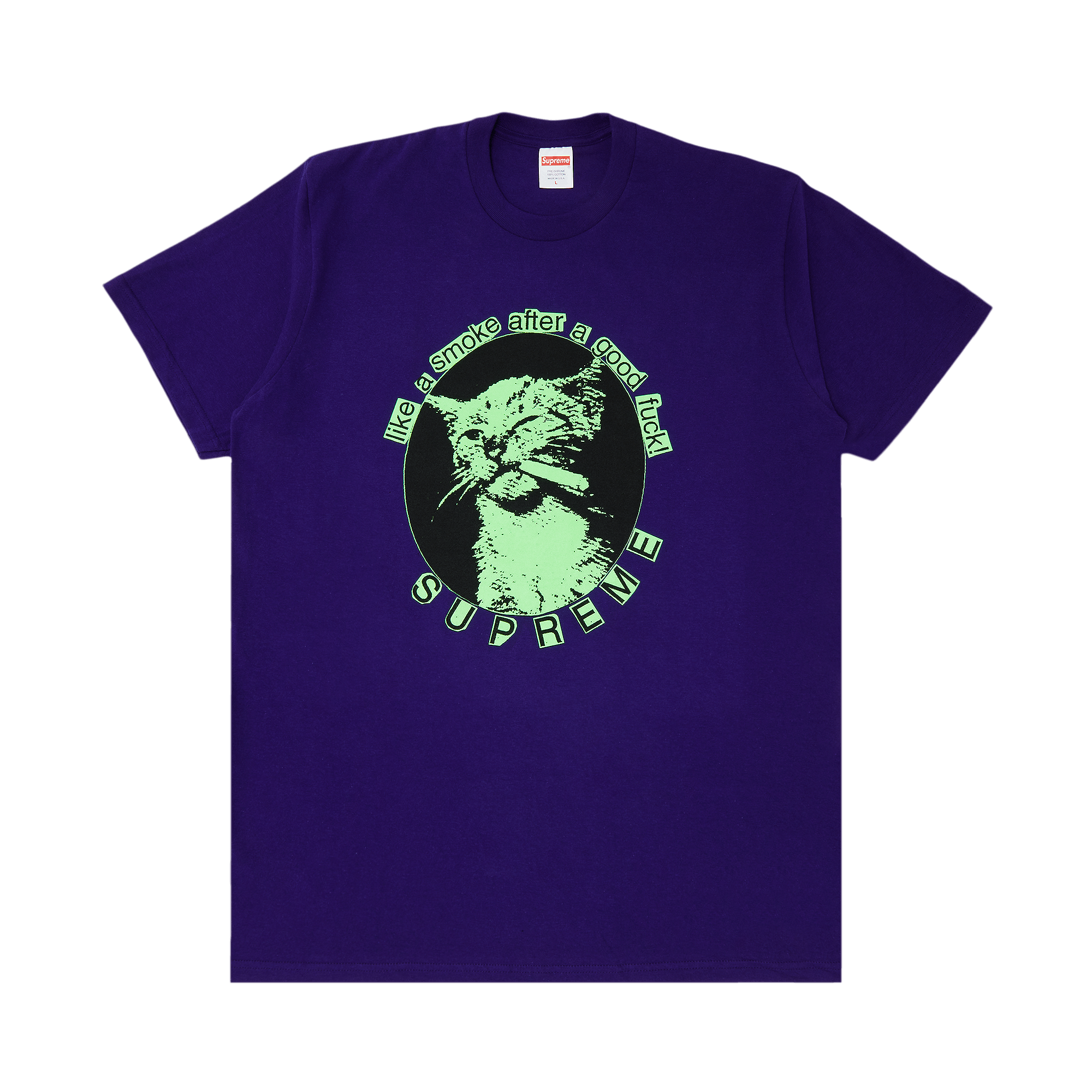 Supreme Smoke Tee 'Purple'