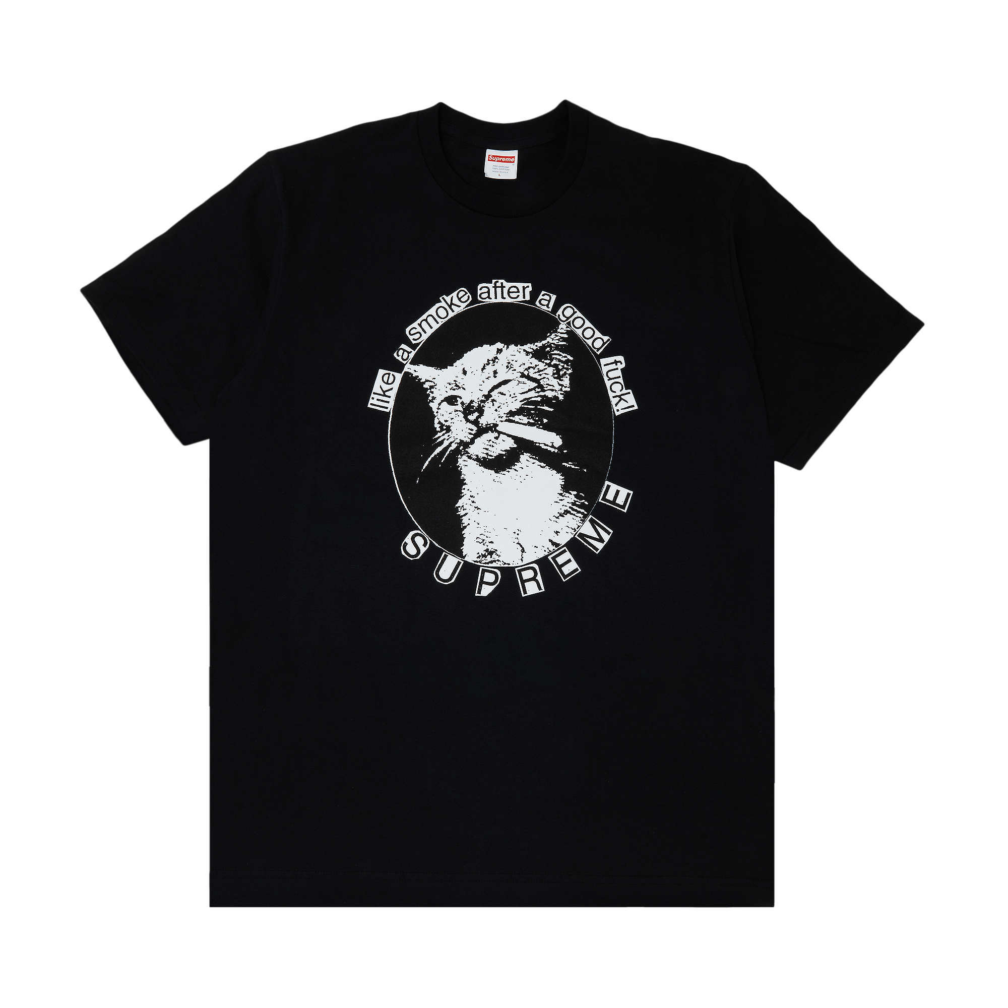 Supreme Smoke Tee 'Black'