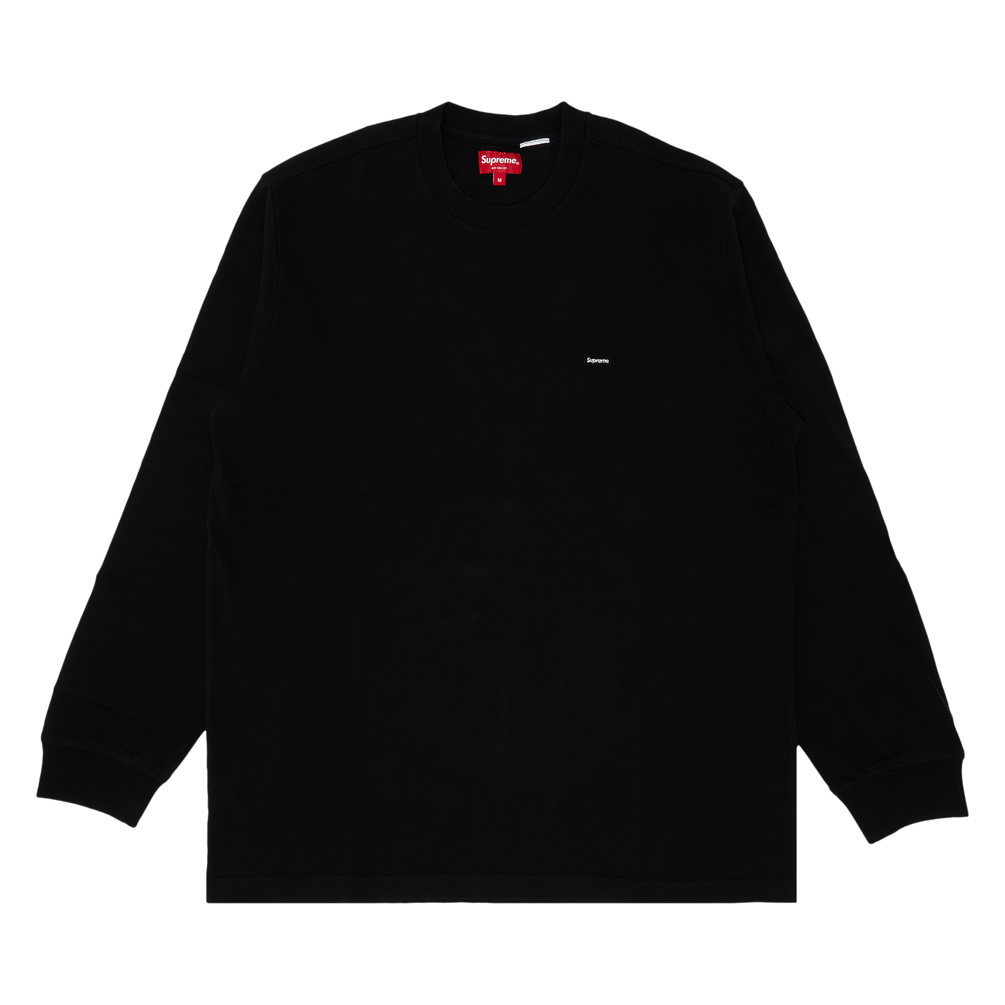 Supreme Small Box Long-Sleeve Tee 'Black'