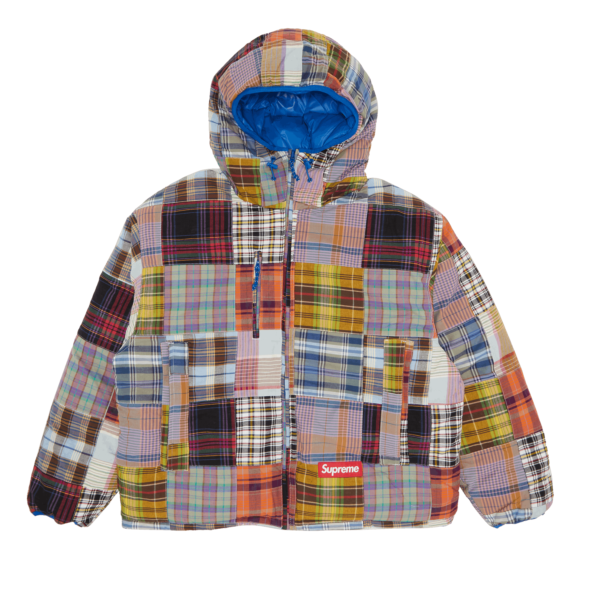 Supreme Madras Reversible WINDSTOPPER Puffer Jacket 'Multicolor'