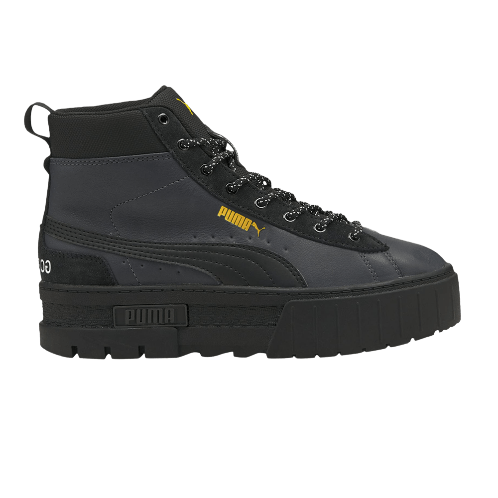 Pre-owned Puma Wmns Mayze Mid Gore-tex 'ebony' In Black