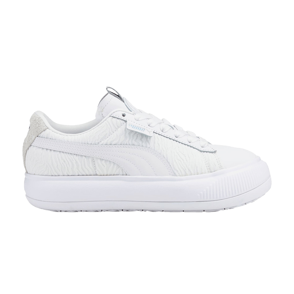 Pre-owned Puma Wmns Suede Mayu 'snow Tiger' In White