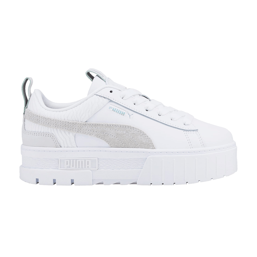 Pre-owned Puma Wmns Mayze 'snow Tiger' In White