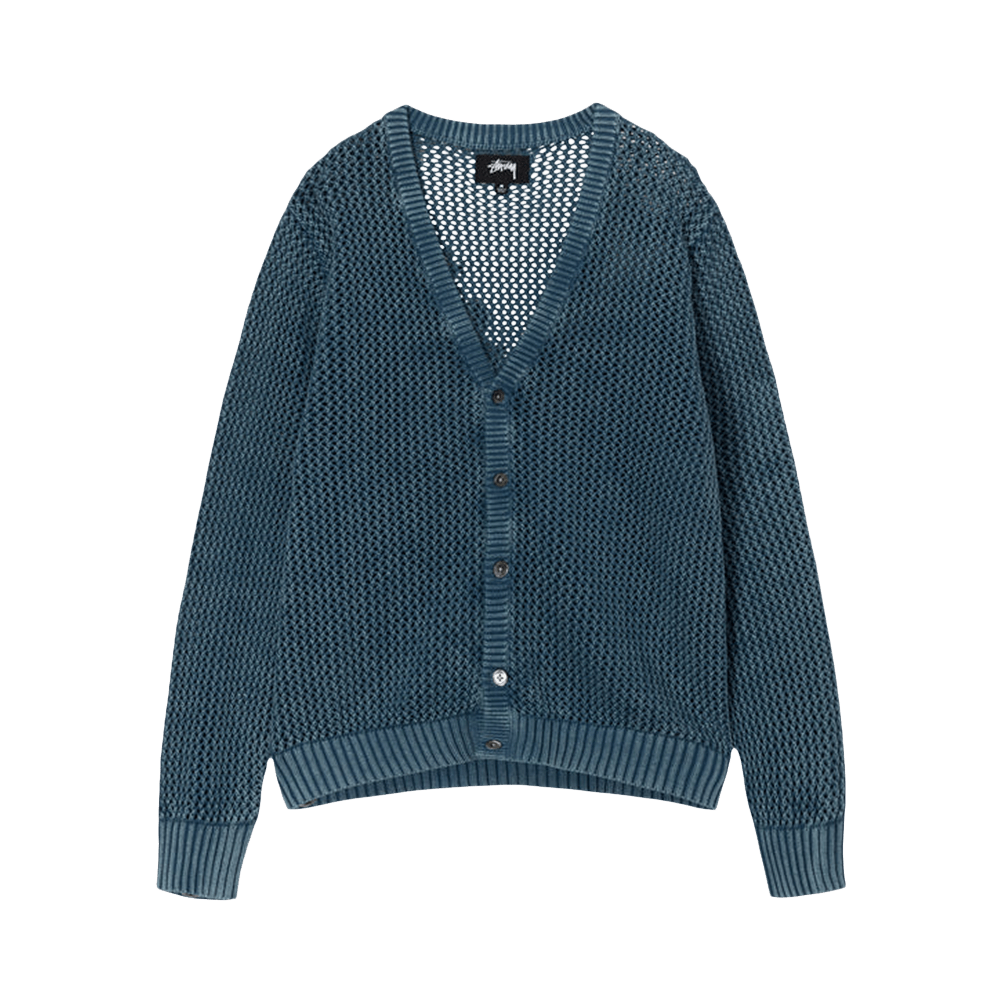 Stussy Loose Gauge Cardigan 'Blue'