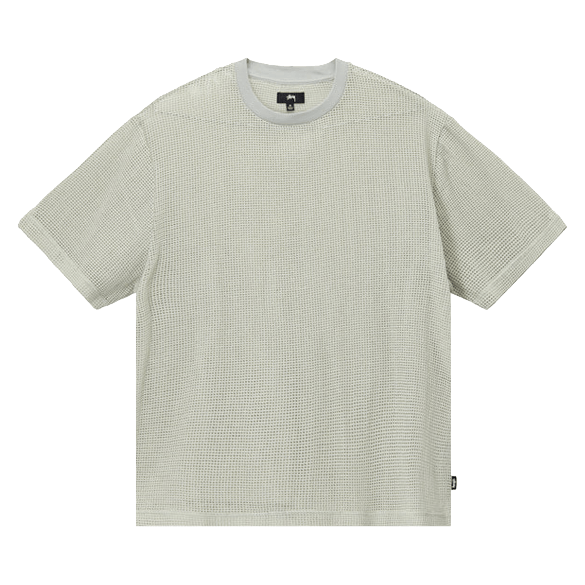 Stussy Cotton Mesh Short-Sleeve Crew 'Bone'