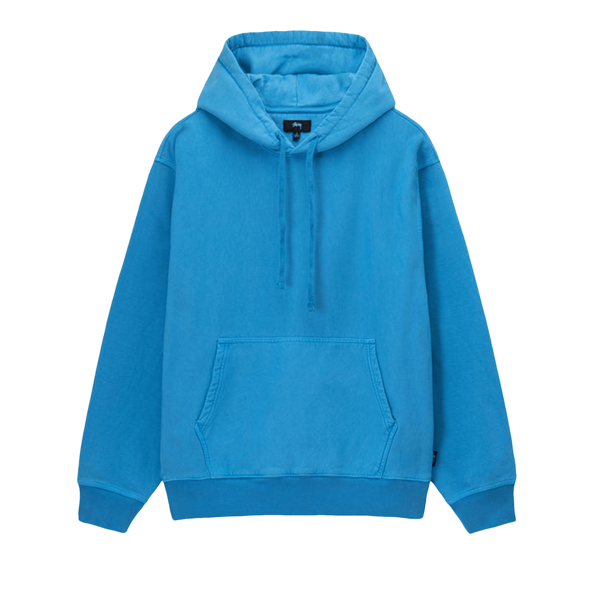 Stussy Pigment Dyed Fleece Hoodie 'Blue'
