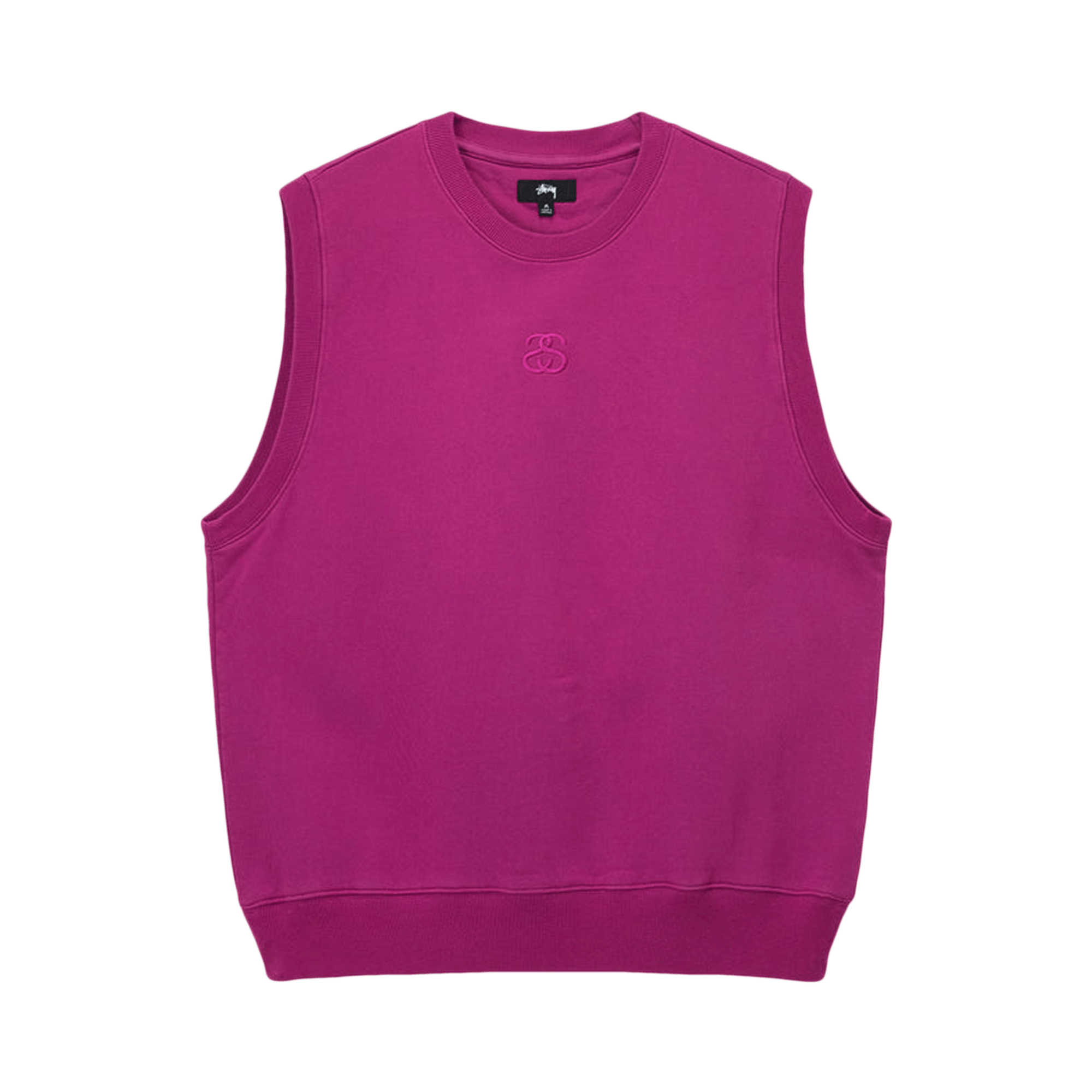 Stussy Ss-Link Fleece Vest 'Magenta'