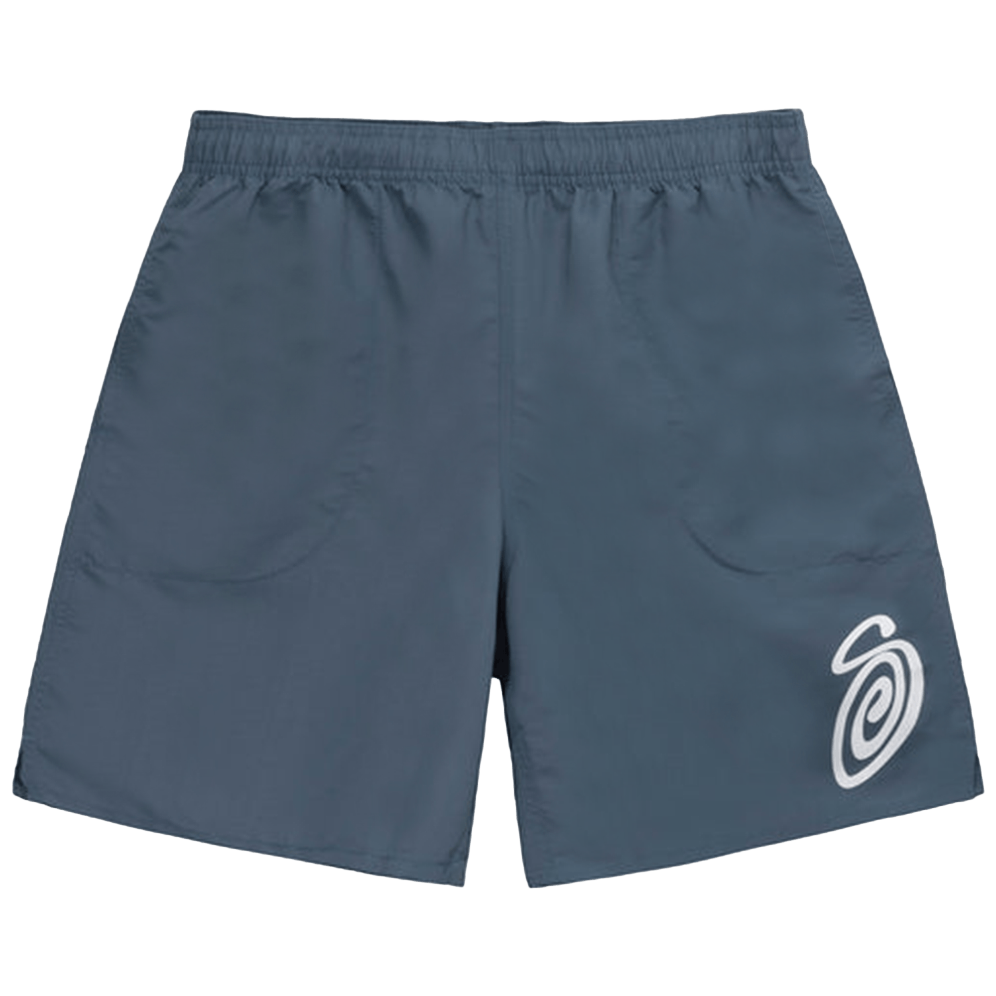 Stussy Curly S Water Short 'Washed Navy'