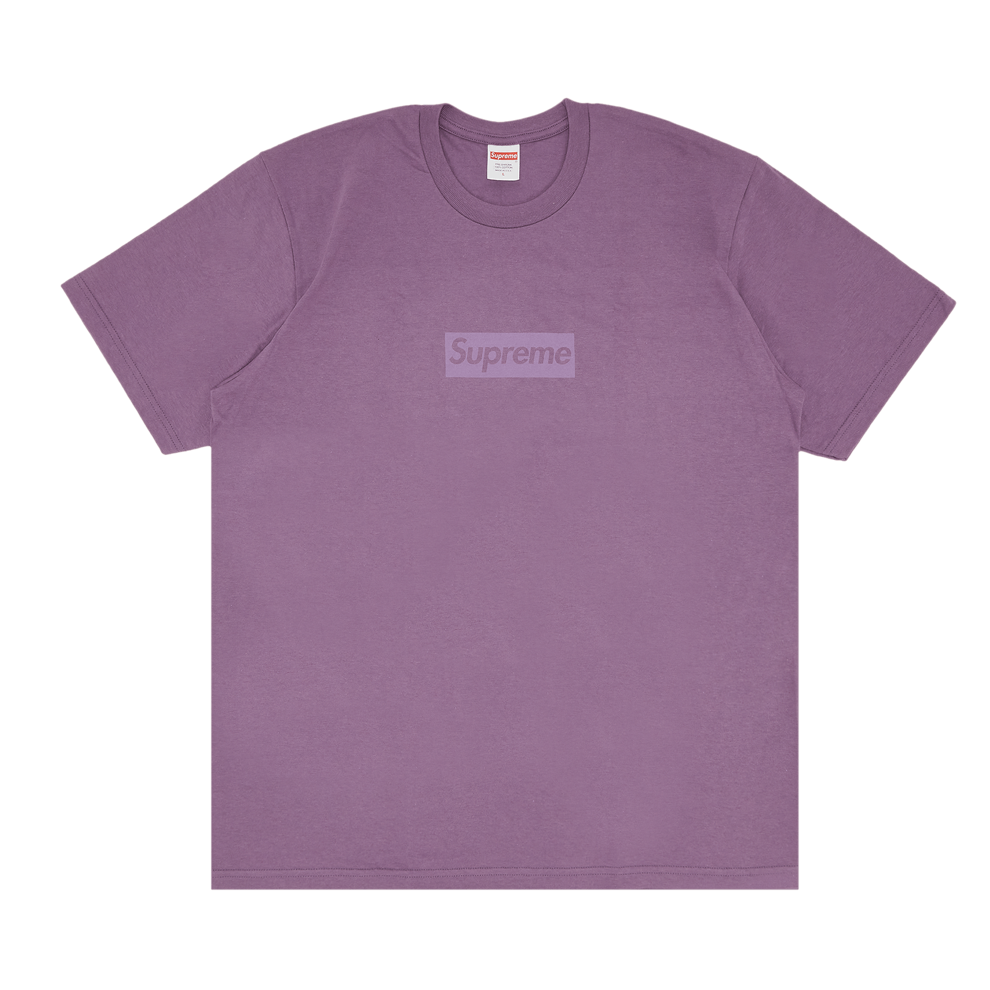 Supreme Tonal Box Logo Tee 'Dusty Purple'