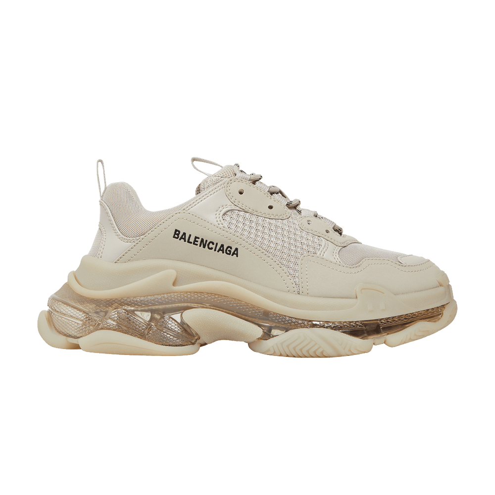 Balenciaga Wmns Triple S Sneaker 'Clear Sole - Beige'
