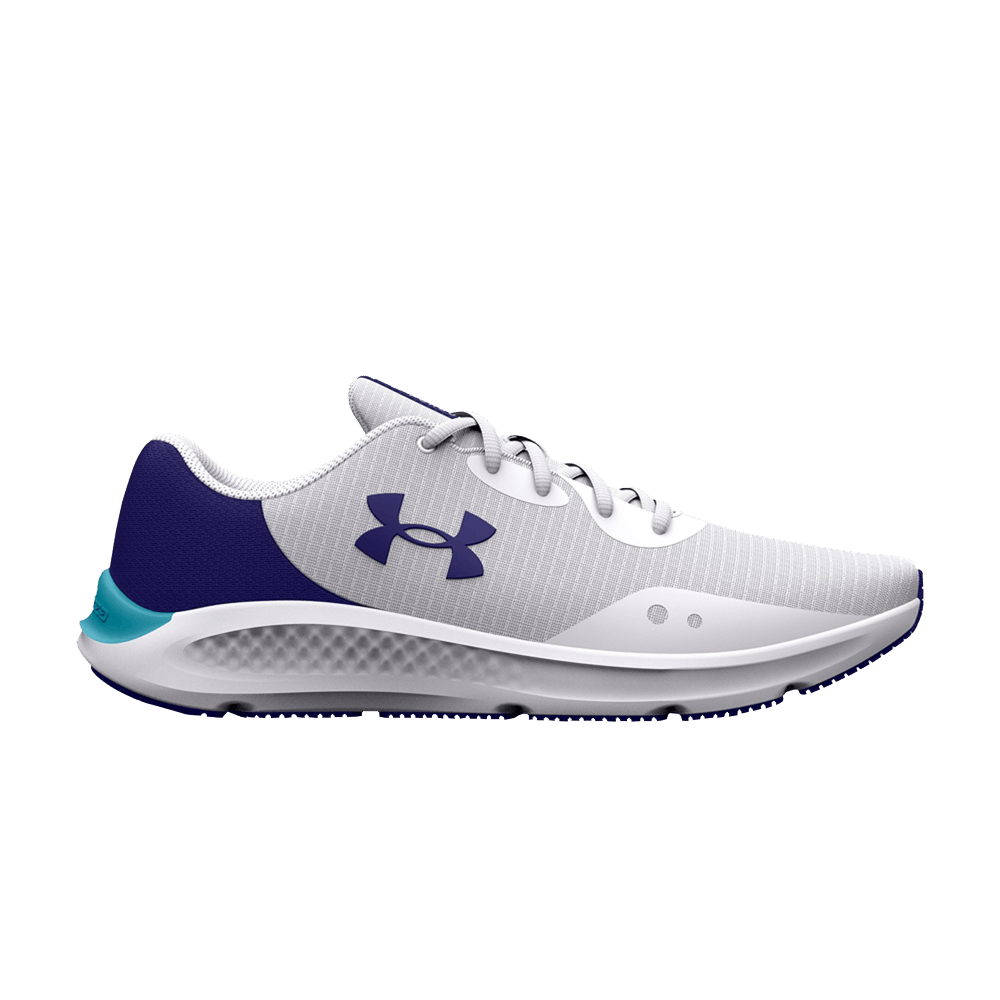 Pre-owned Under Armour Charged Pursuit 3 'white Sonar Blue'