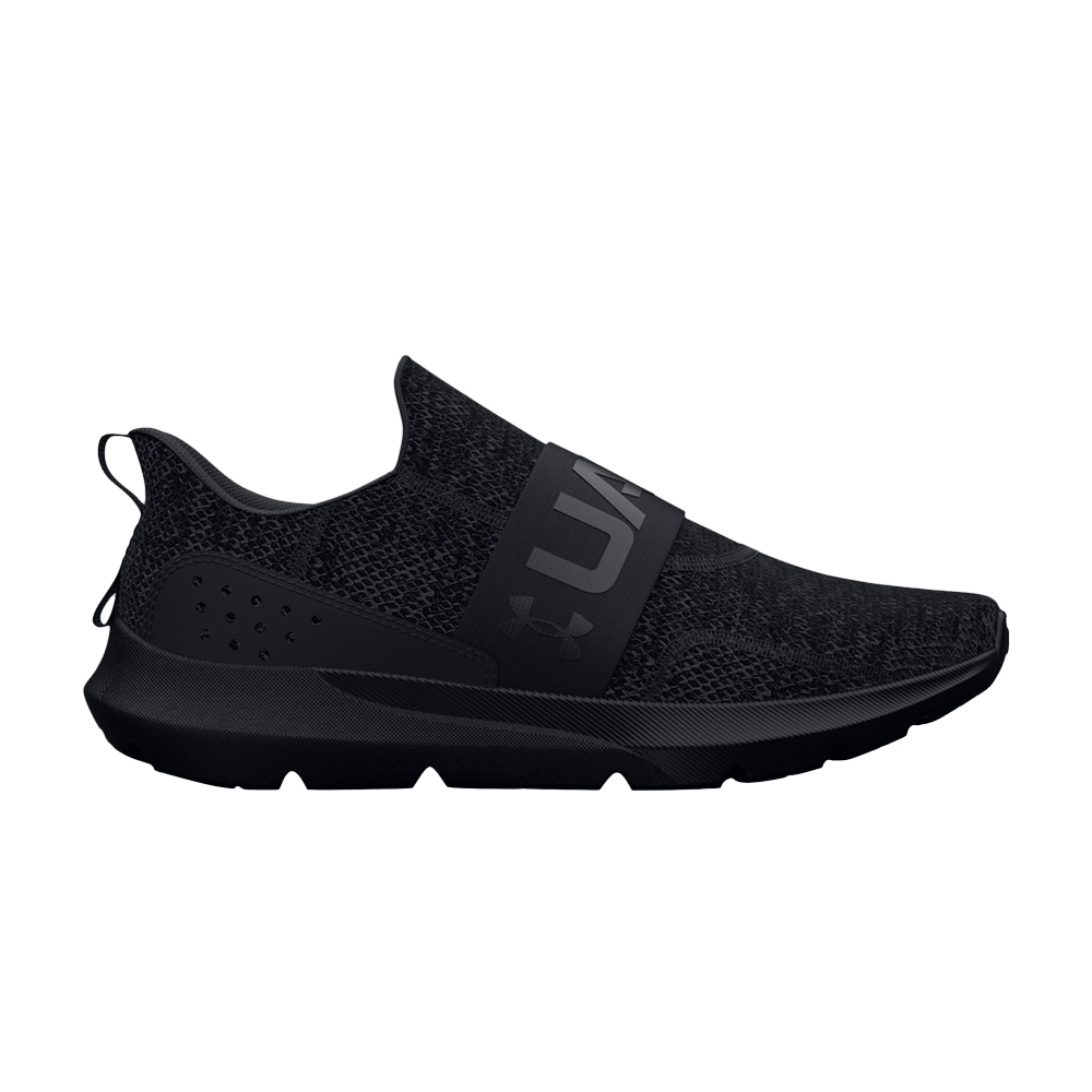 Pre-owned Under Armour Wmns Surge 3 Slip 'triple Black'