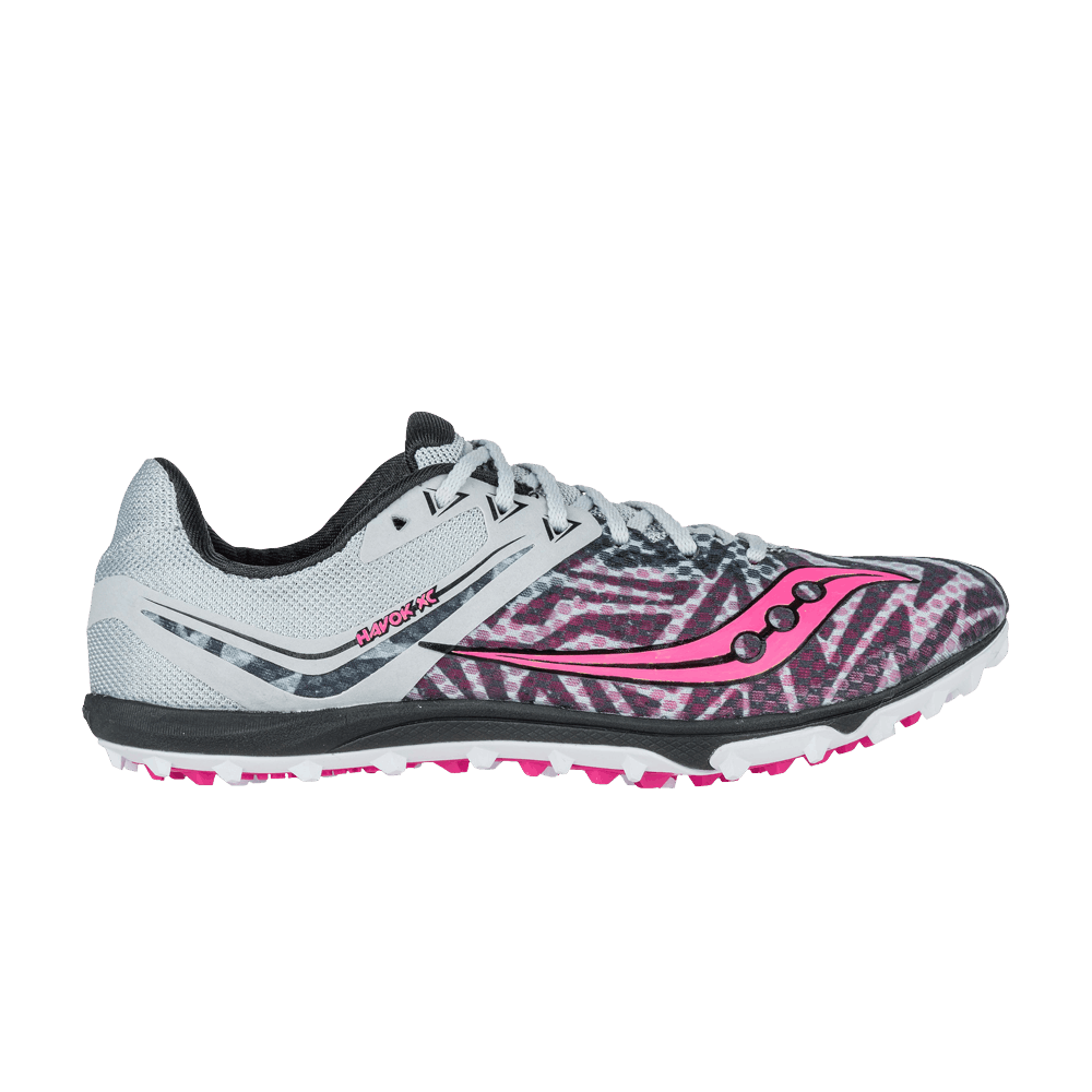 Saucony Wmns Havok XC Flat 'Silver Pink'
