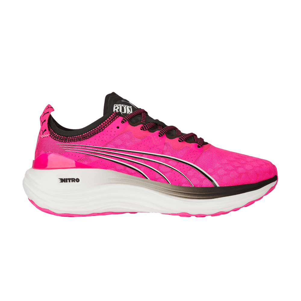 Pre-owned Puma Wmns Foreverrun Nitro 'ravish' In Pink
