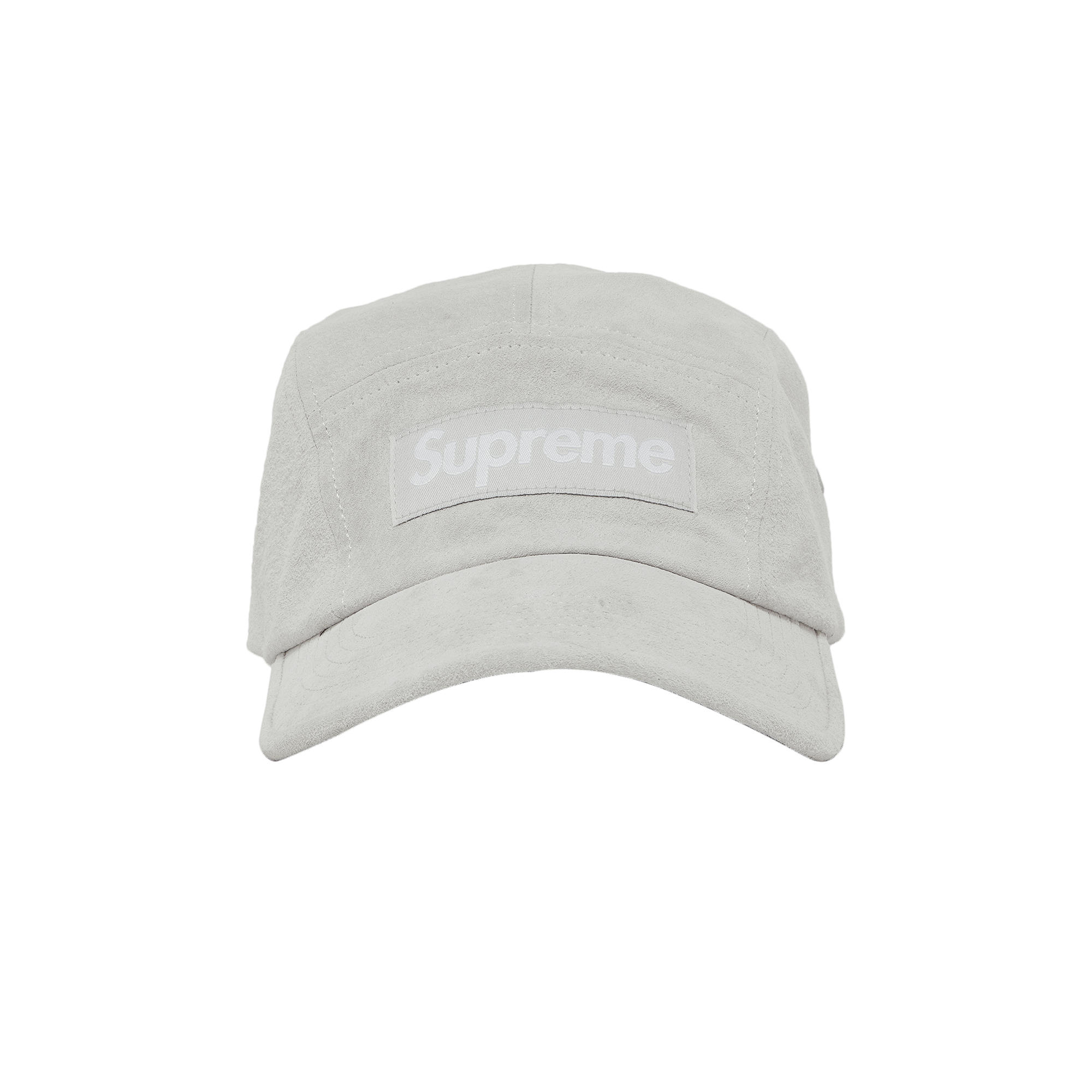 Supreme Suede Camp Cap 'White'