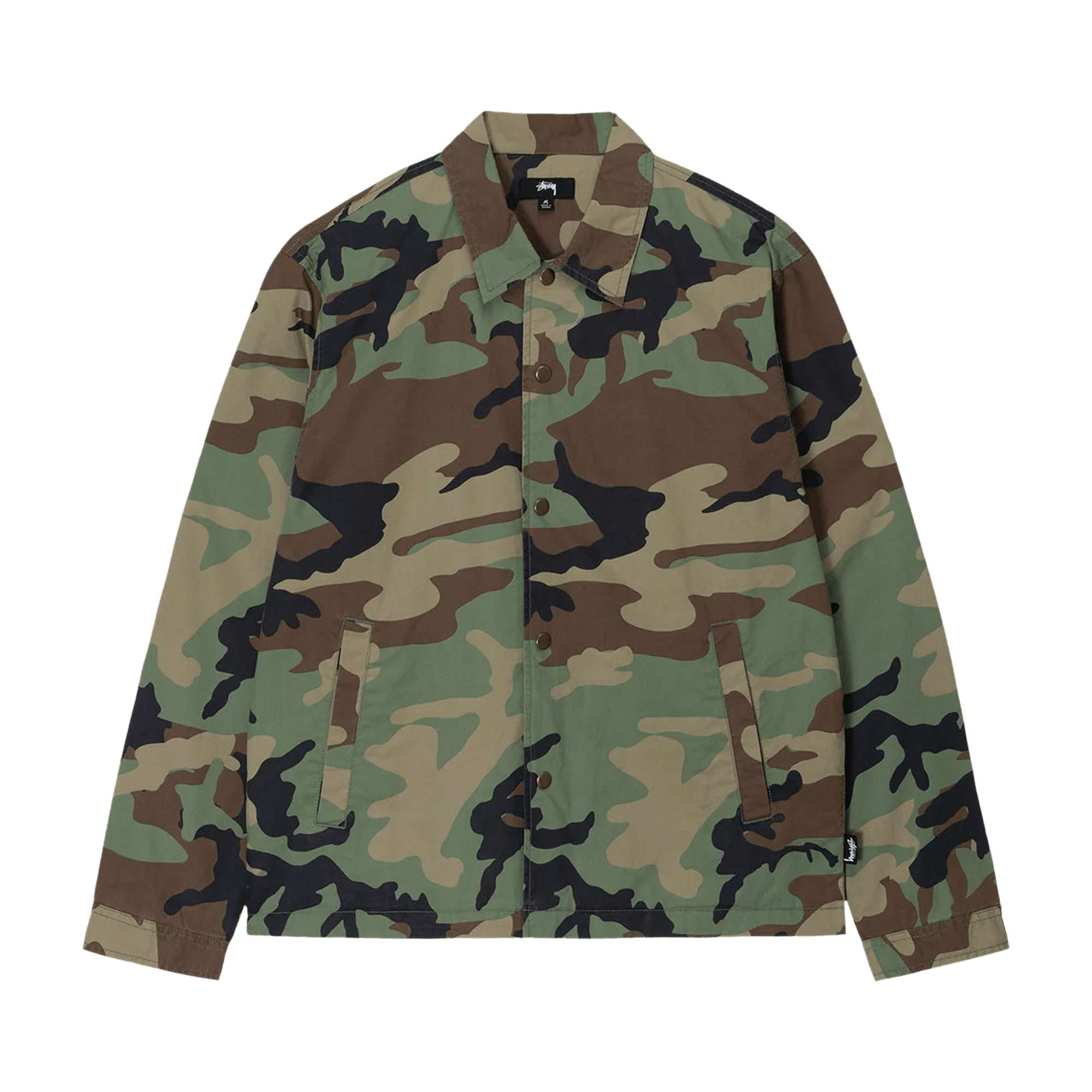 Stussy Coach Shirt 'Camo'