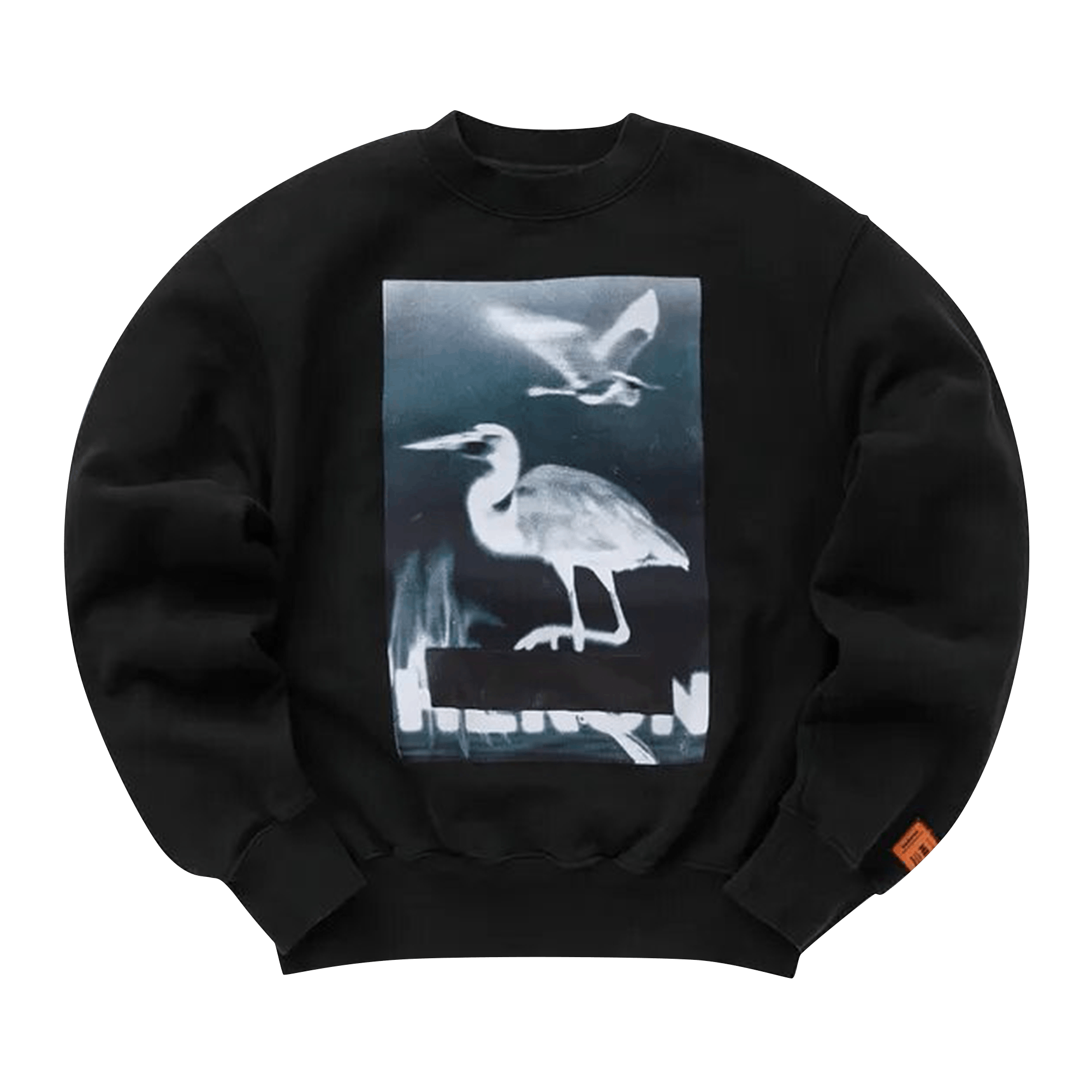 Heron Preston Censored Heron Crewneck 'Black/White'