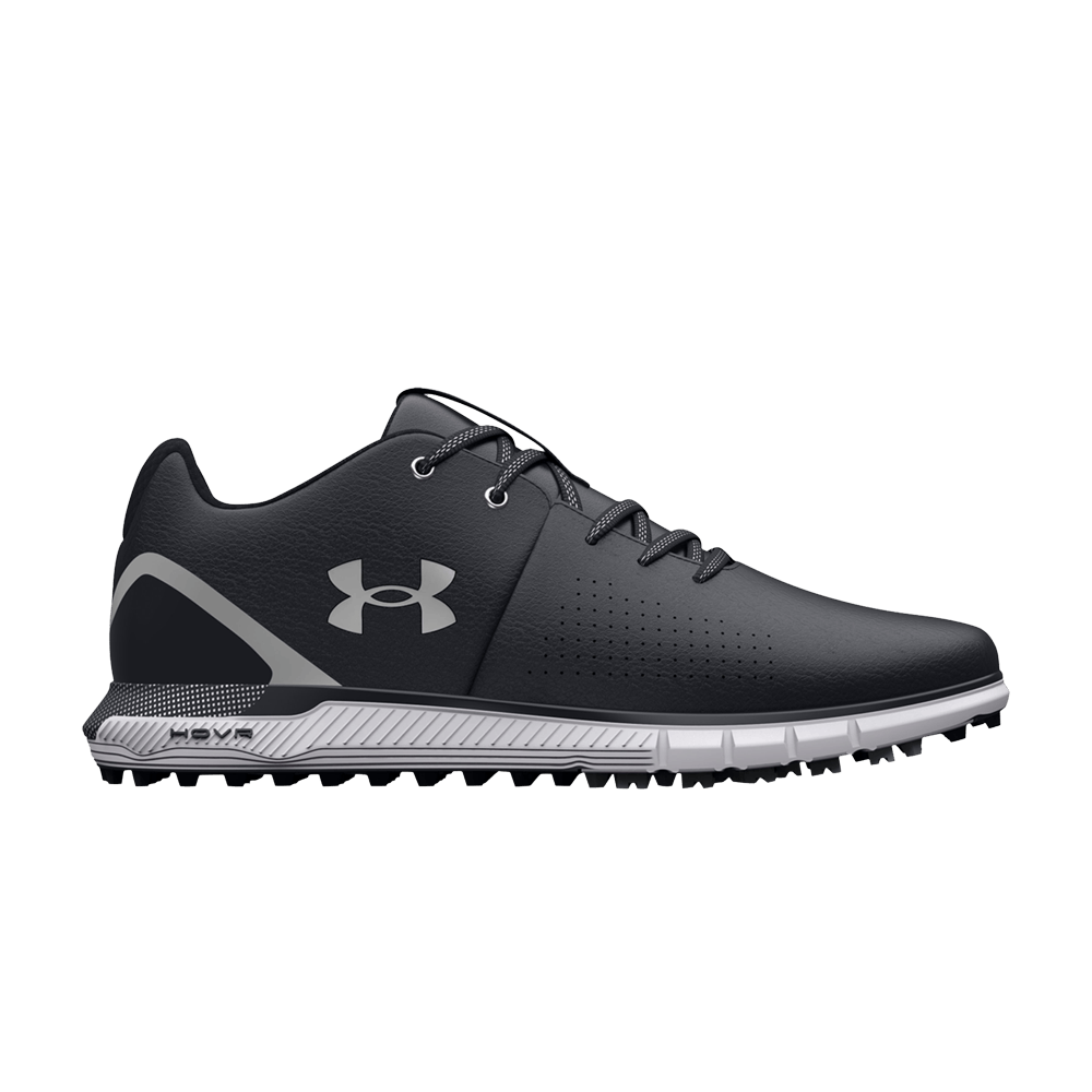 Pre-owned Under Armour Hovr Fade 2 Spikeless Golf 2e Wide 'black Metallic Silver'