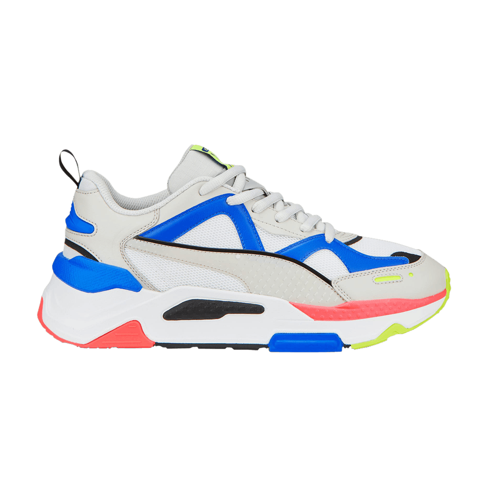 Pre-owned Puma Rs-simul8 'reality - White Bluemazing'