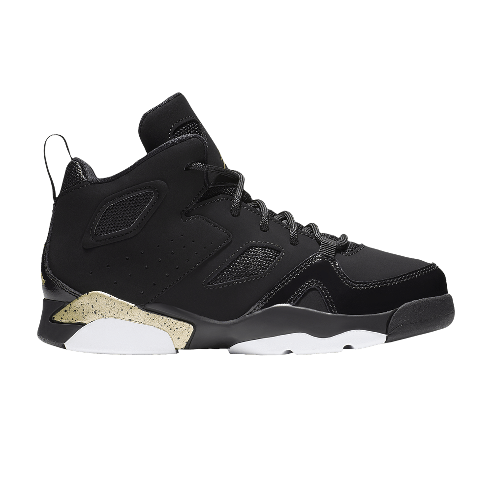 Pre-owned Air Jordan Jordan Flight Club 91 Ps 'black Metallic Gold'